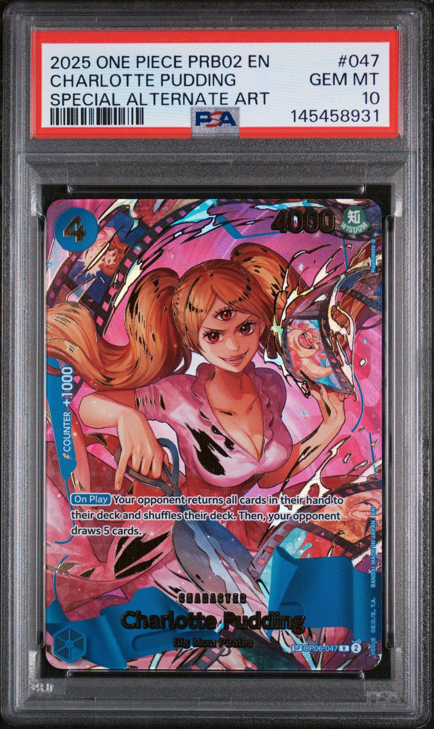 2025 One Piece Prb02-premium Booster -one Piece Card The Best- Vol 