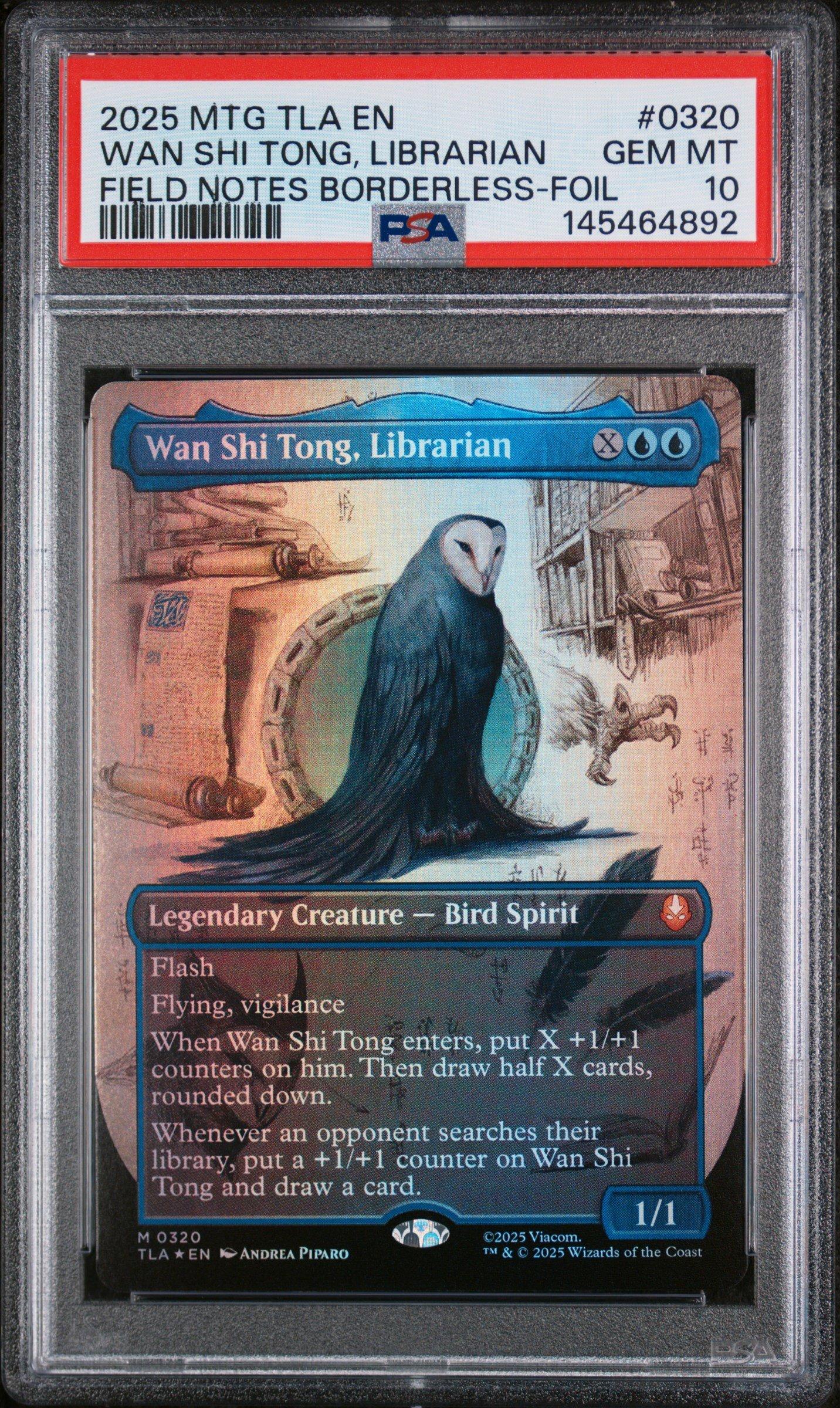 2025 Magic The Gathering Avatar: The Last Airbender 0320 Wan Shi