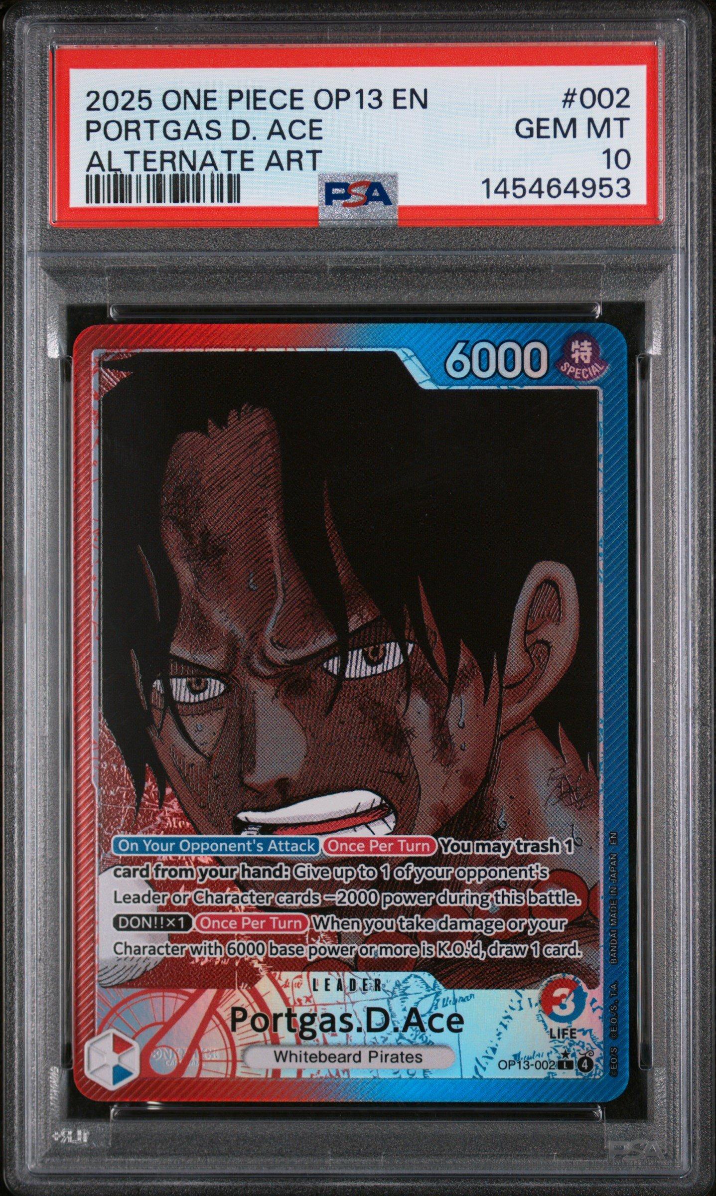 2025 One Piece Op13-carrying On His Will 002 Portgas D. Ace