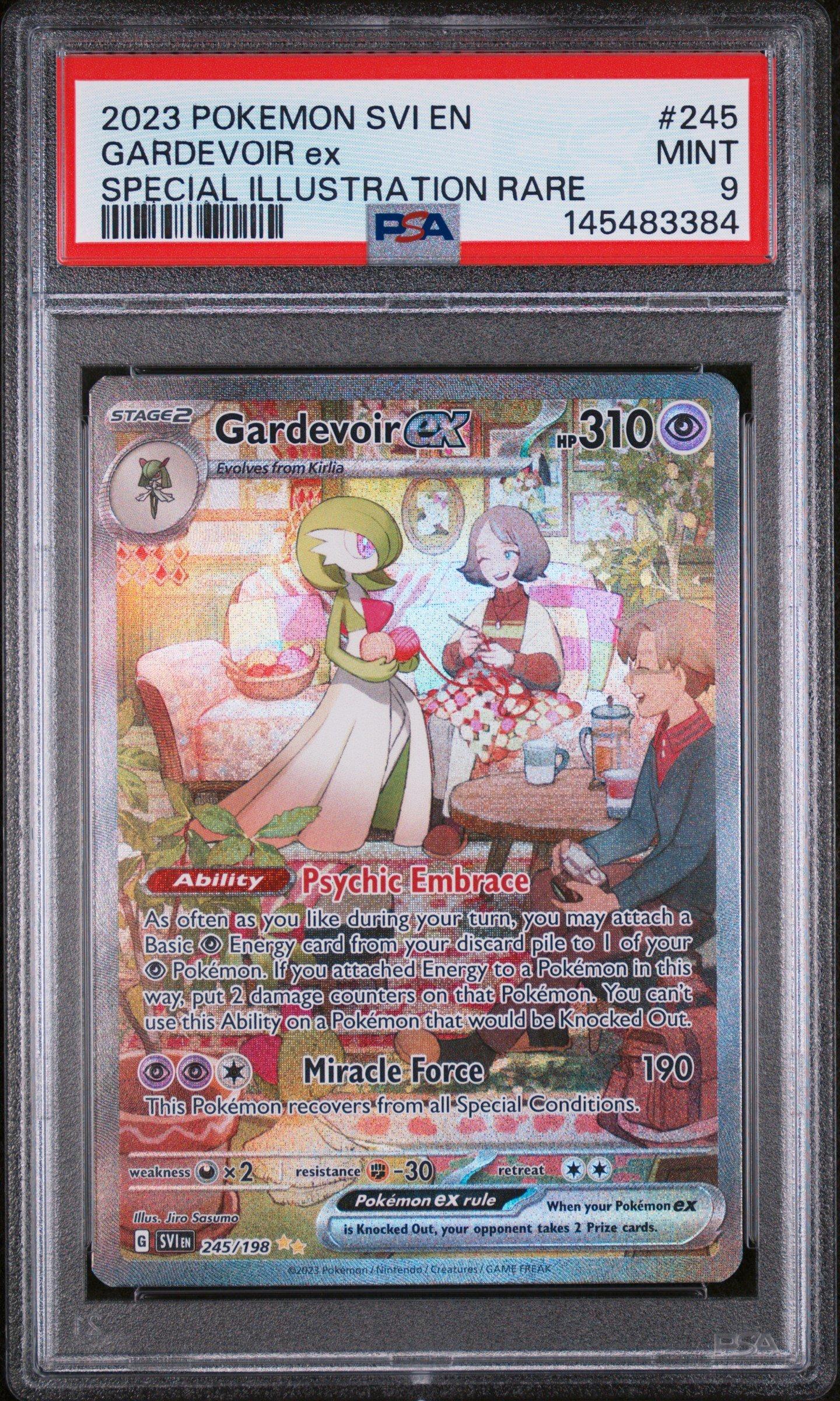rare cards scarlet and violet 2023 Pokemon Svi En-scarlet & 245 Gardevoir Ex Special Illustration PSA 9 Graded Card 039/064 Description Scarlet And Violet Complete Set