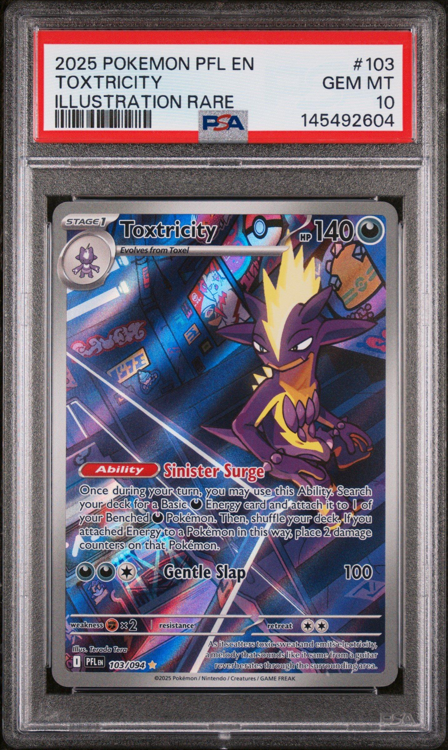 toxicitry pokemon card Amazon.com: Toxtricity Vmax 071/192 - Ultra Rare main image 1