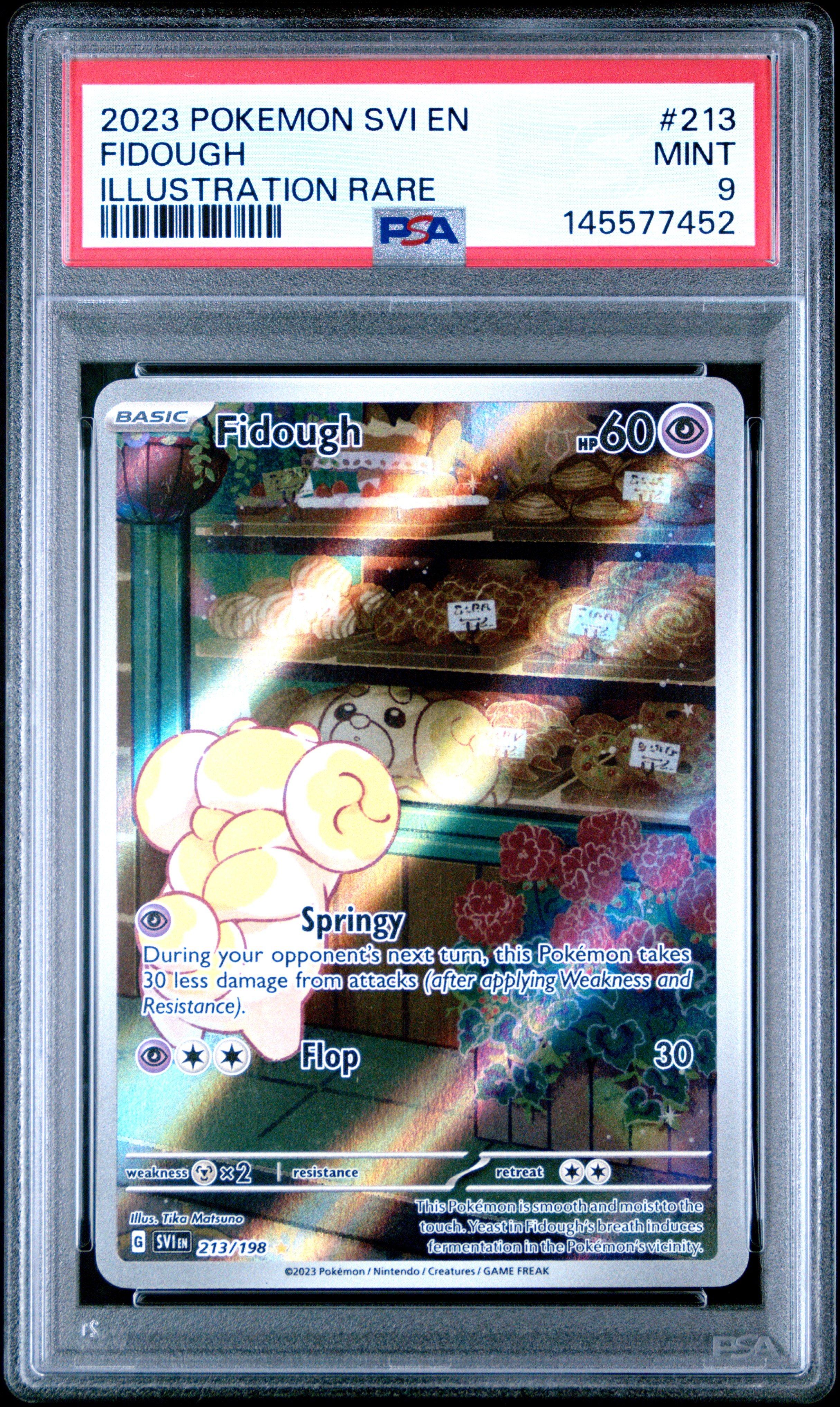 2023 Pokemon Svi En-scarlet & Violet 213 Fidough Illustration Rare
