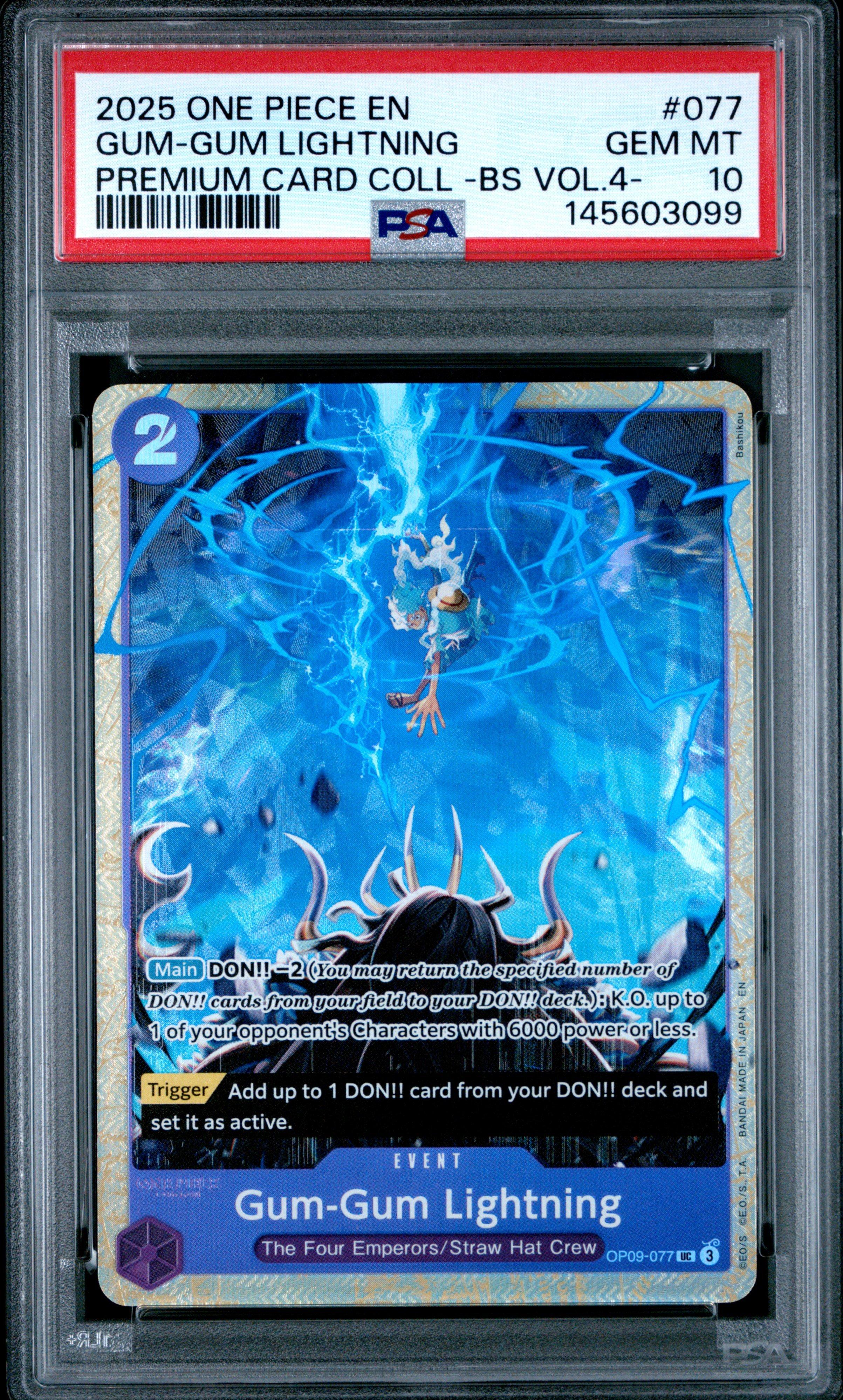 2025 One Piece Premium Card Collection -best Selection Vol.4 - 077