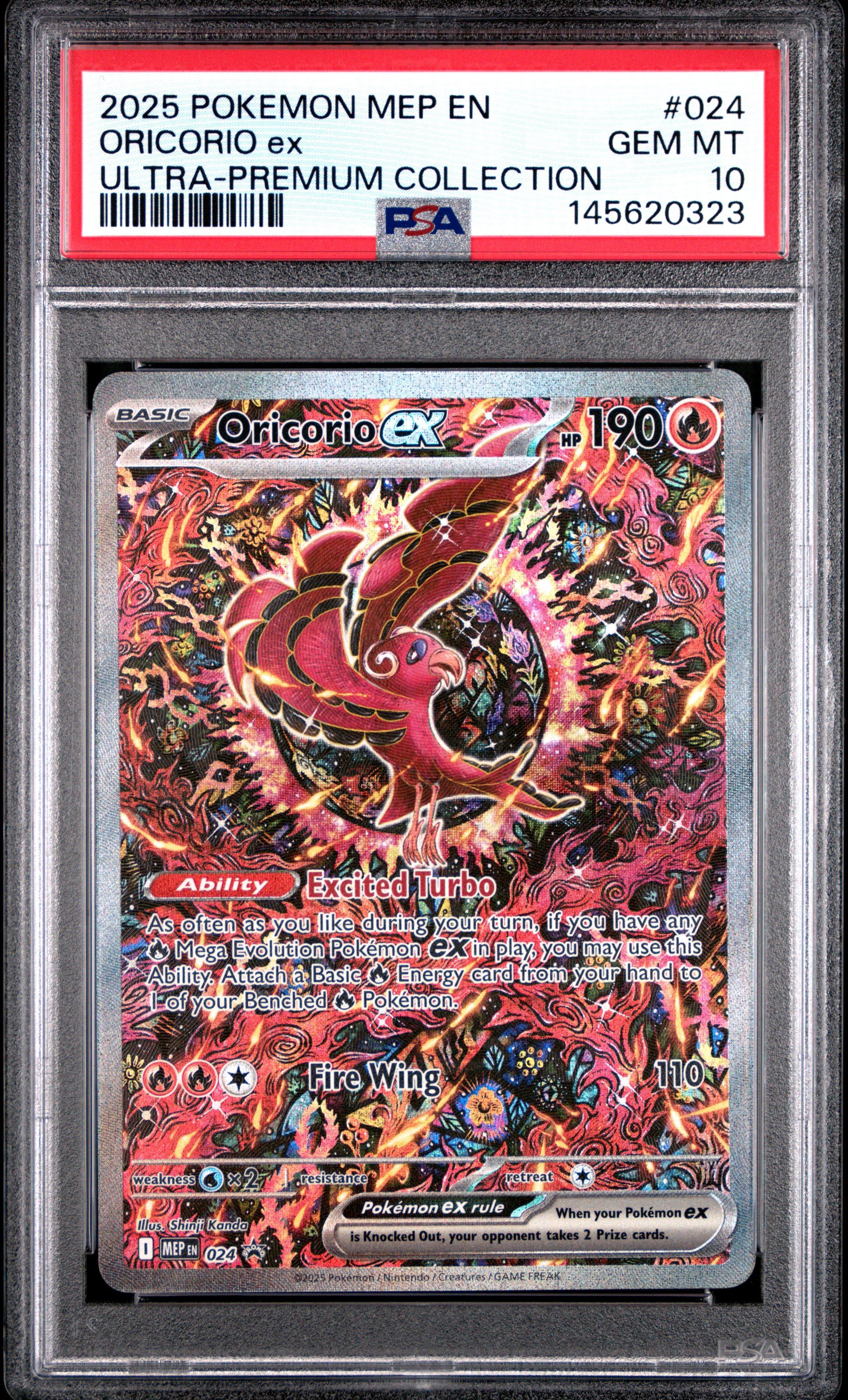 010 promo card pokemon tcg ACE 10 - Mega Charizard X ex - 023 - Black Star - Celebrate the incredible history of the TCG hobby by adding this Oricorio EX 2025 Pokemon Mega Evolution Black Star Promo #24 CGC Authenticated 10 Card to your vault 🚨JUST ENDED $146,400 PSA 10