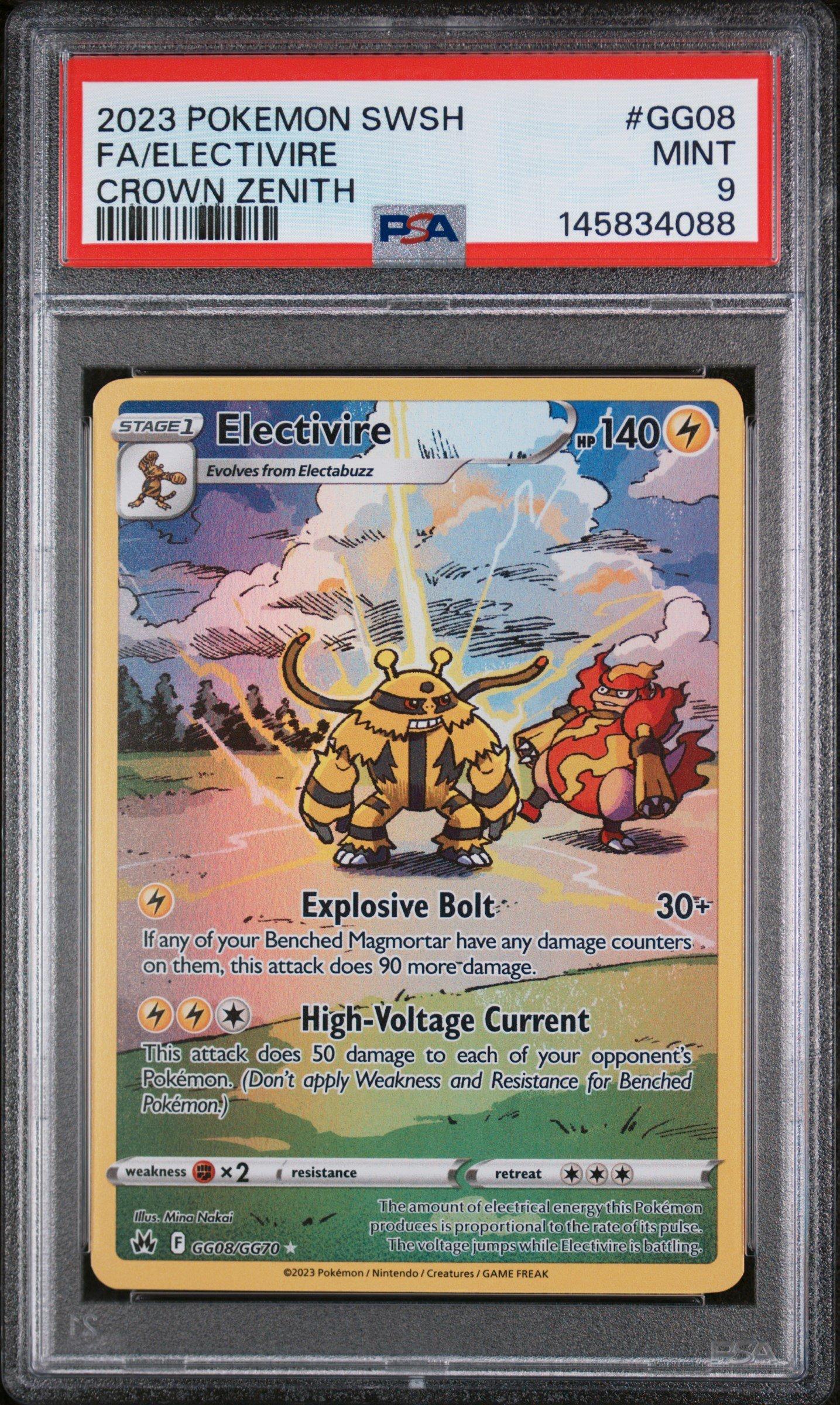 2023 Pokemon Sword And Shield Crown Zenith Gg08 Full Art