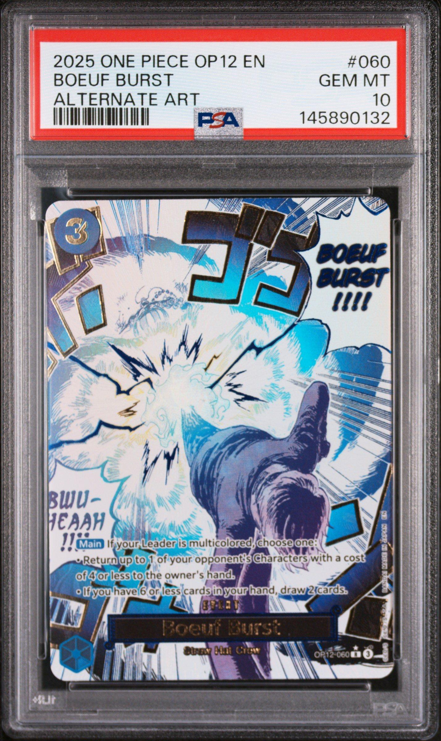 does gamestop grade one piece cards TCG: Mystery Graded Card Collection 2025 One Piece OP12 EN
