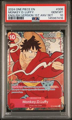 2024 One Piece English Version 1st Anniversary Set 006 Monkey D