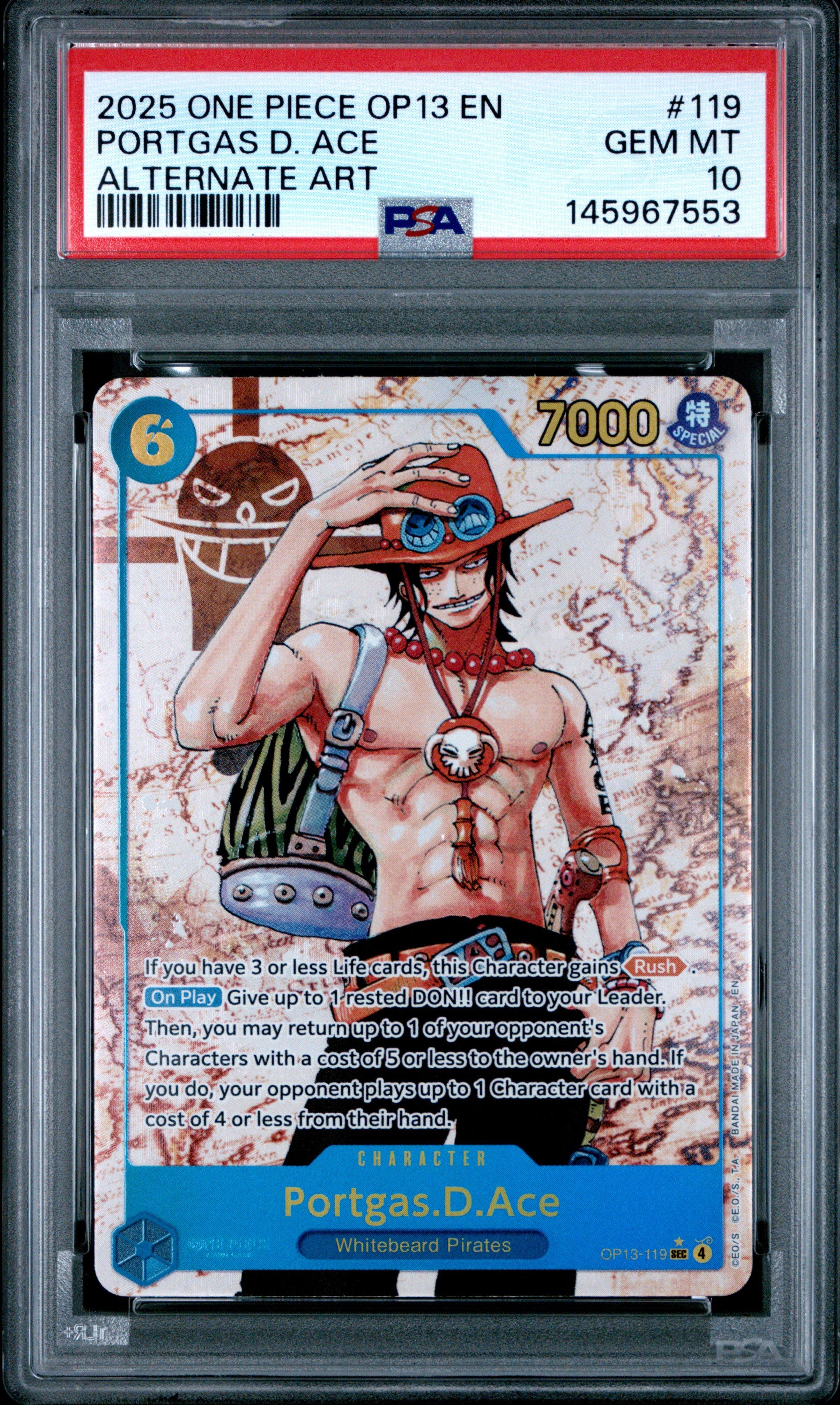 2025 One Piece Op13-carrying On His Will 119 Portgas D. Ace