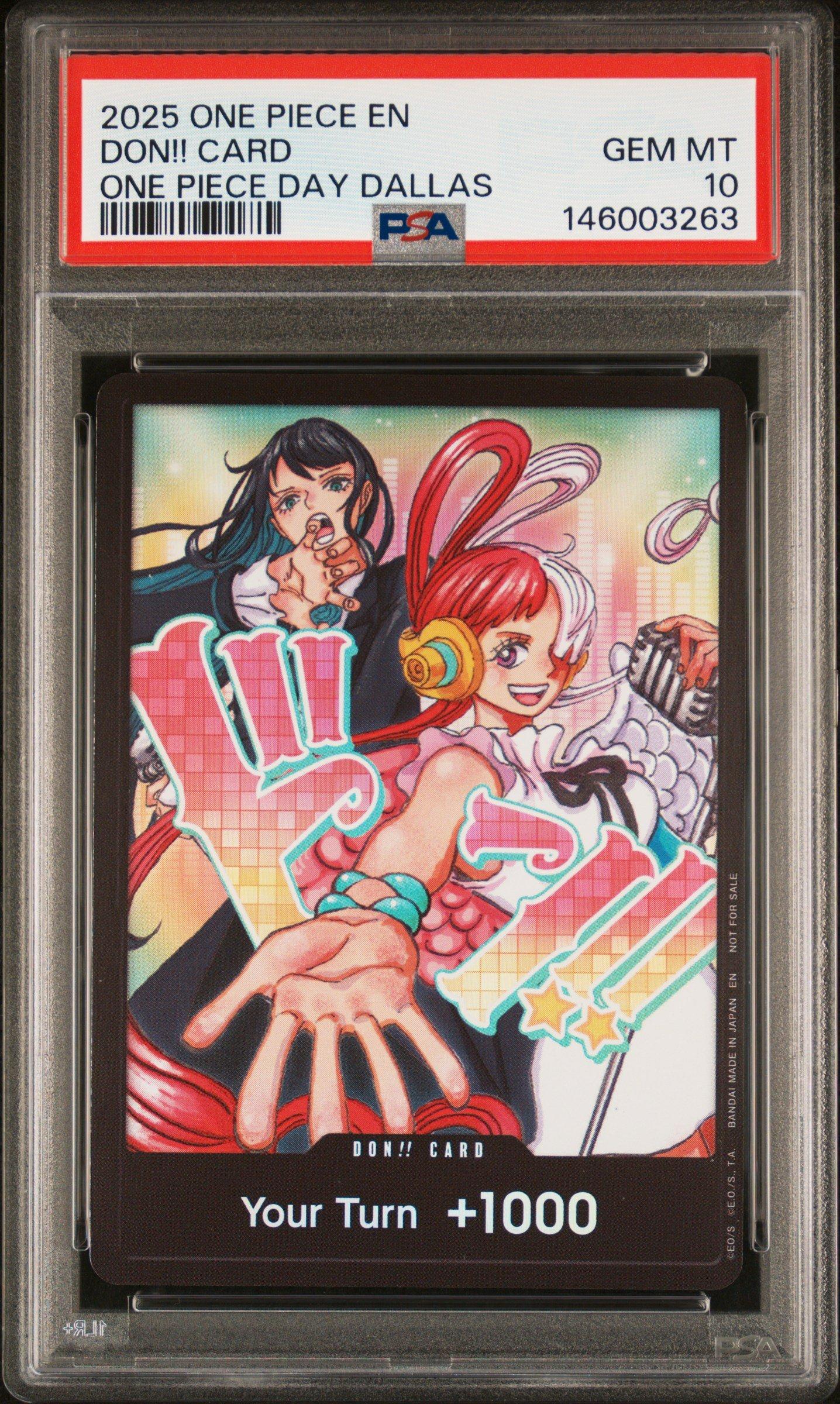 PSA10 ONE PIECE DAY 2025 ドン!!カード PSA10】2025 ONEPIECE DAY ドンカード - メルカリ