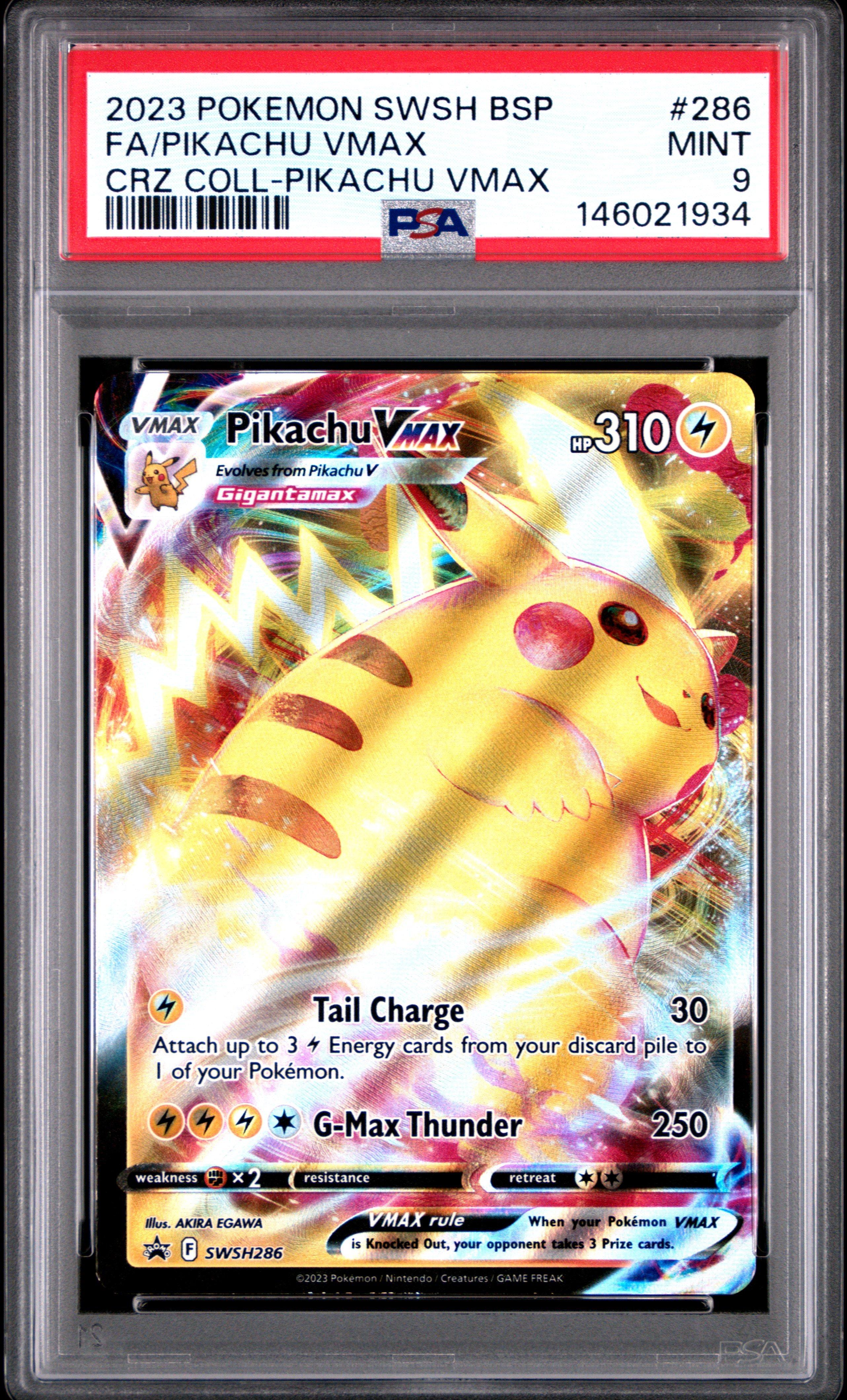 pokemon gold card pikachu vmax Set - VMAX 44/185 & Pikachu V 43/185 - Vivid Voltage [1LLL] G Pikachu Vmax Gold PCA dition