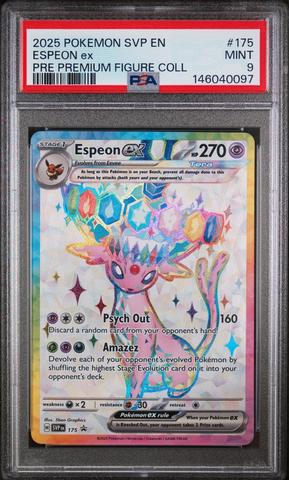 Espeon Ex Black Star Promo 175 PSA 9