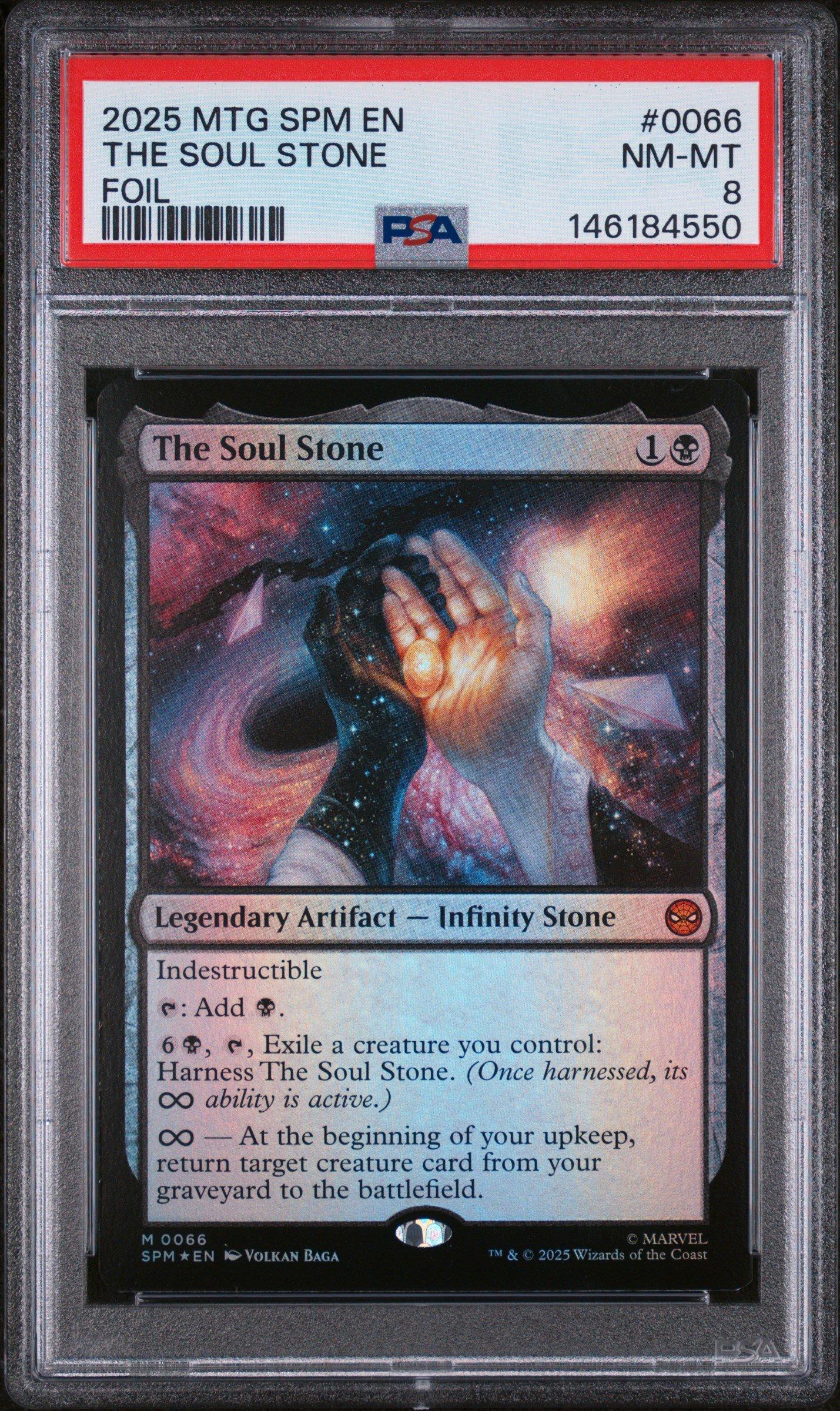 2025 Magic The Gathering Marvel's Spider-man 0066 The Soul Stone