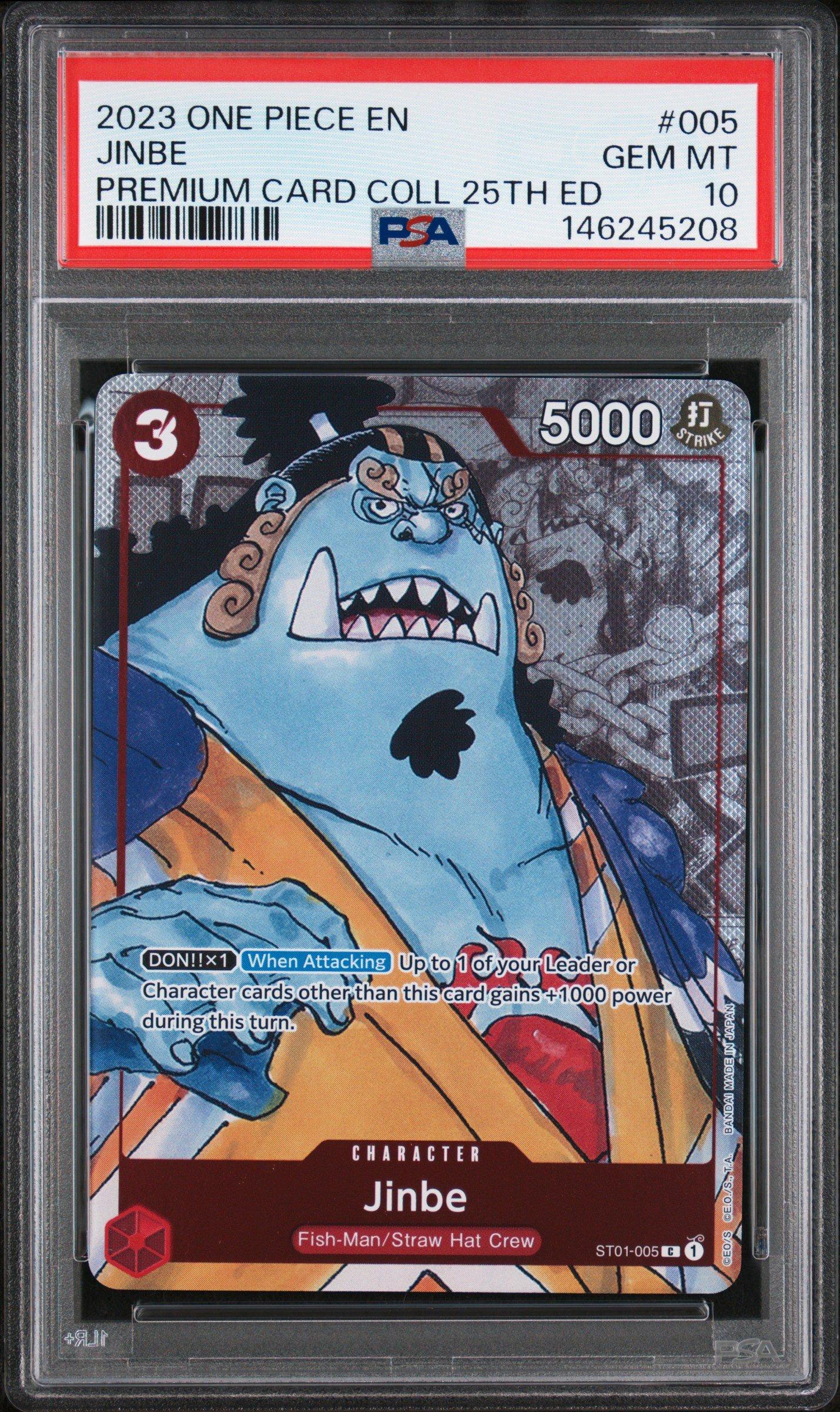 2023 One Piece Premium Bandai Premium Card Collection 25th Edition