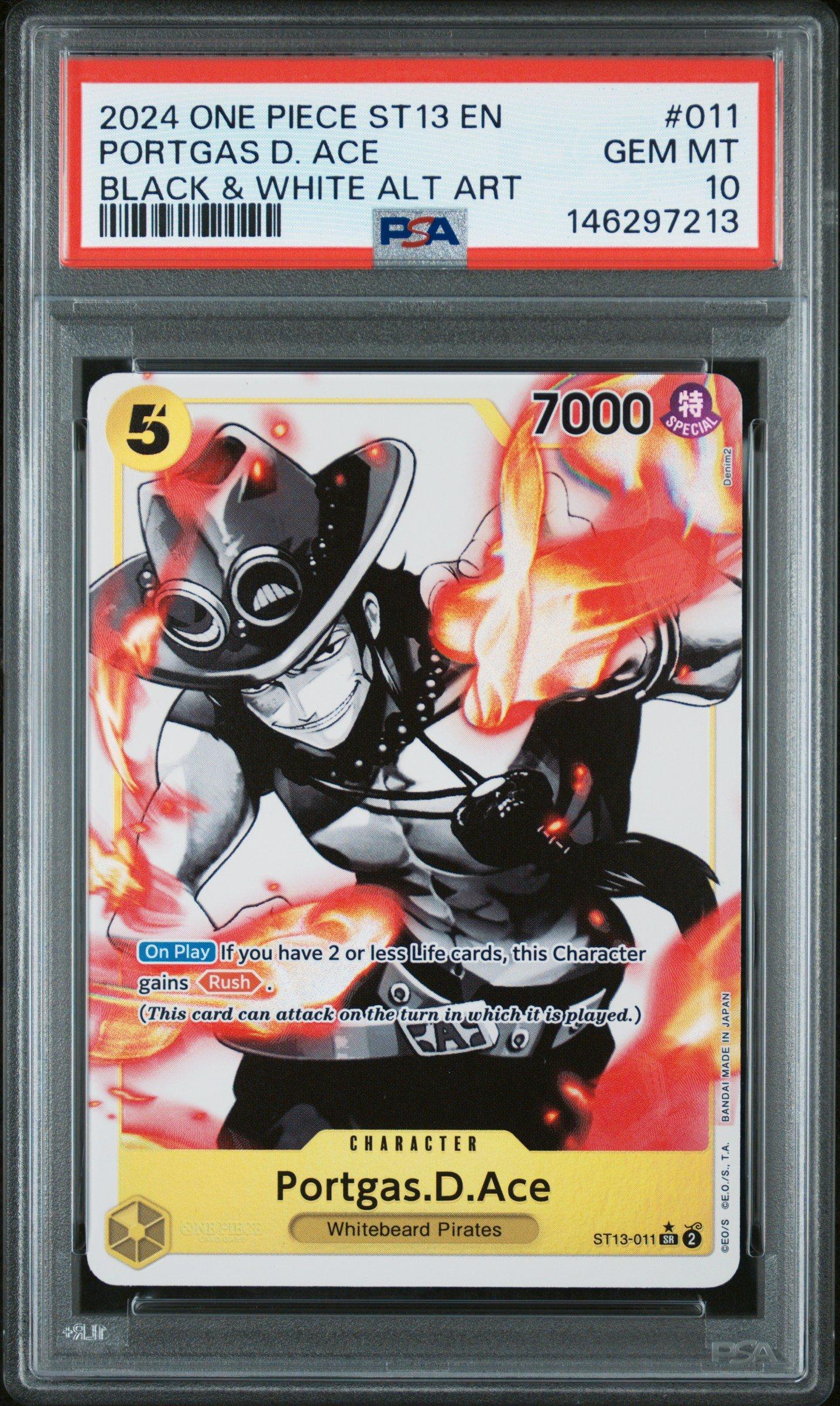 2024 One Piece Ultra Deck St13-the Three Brothers 011 Portgas D