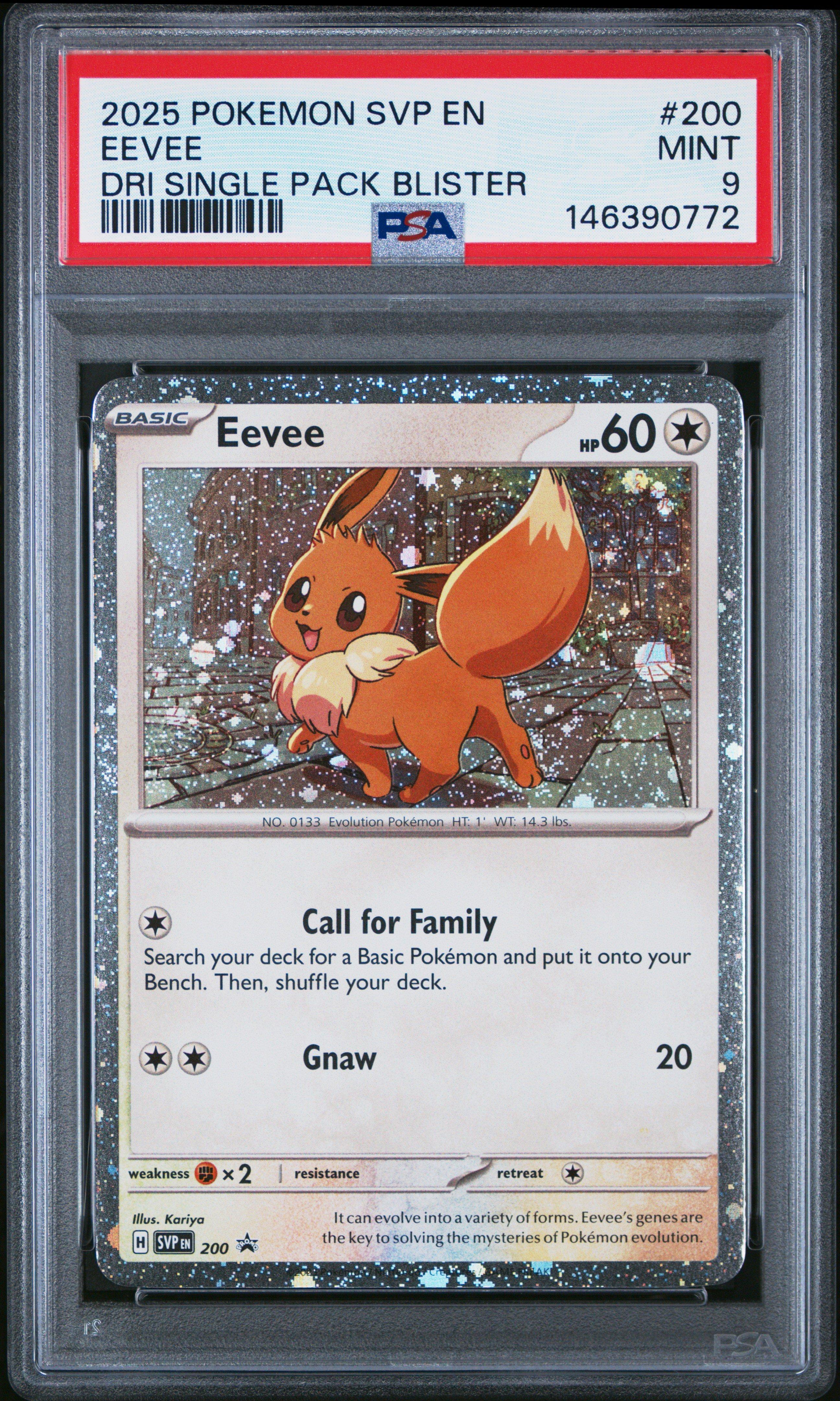 2025 Pokemon Svp En-sv Black Star Promo 200 Eevee Destined Rivals