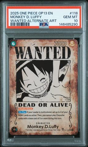 2025 One Piece Promos 073 Monkey D. Luffy Bandai Card Games Fest
