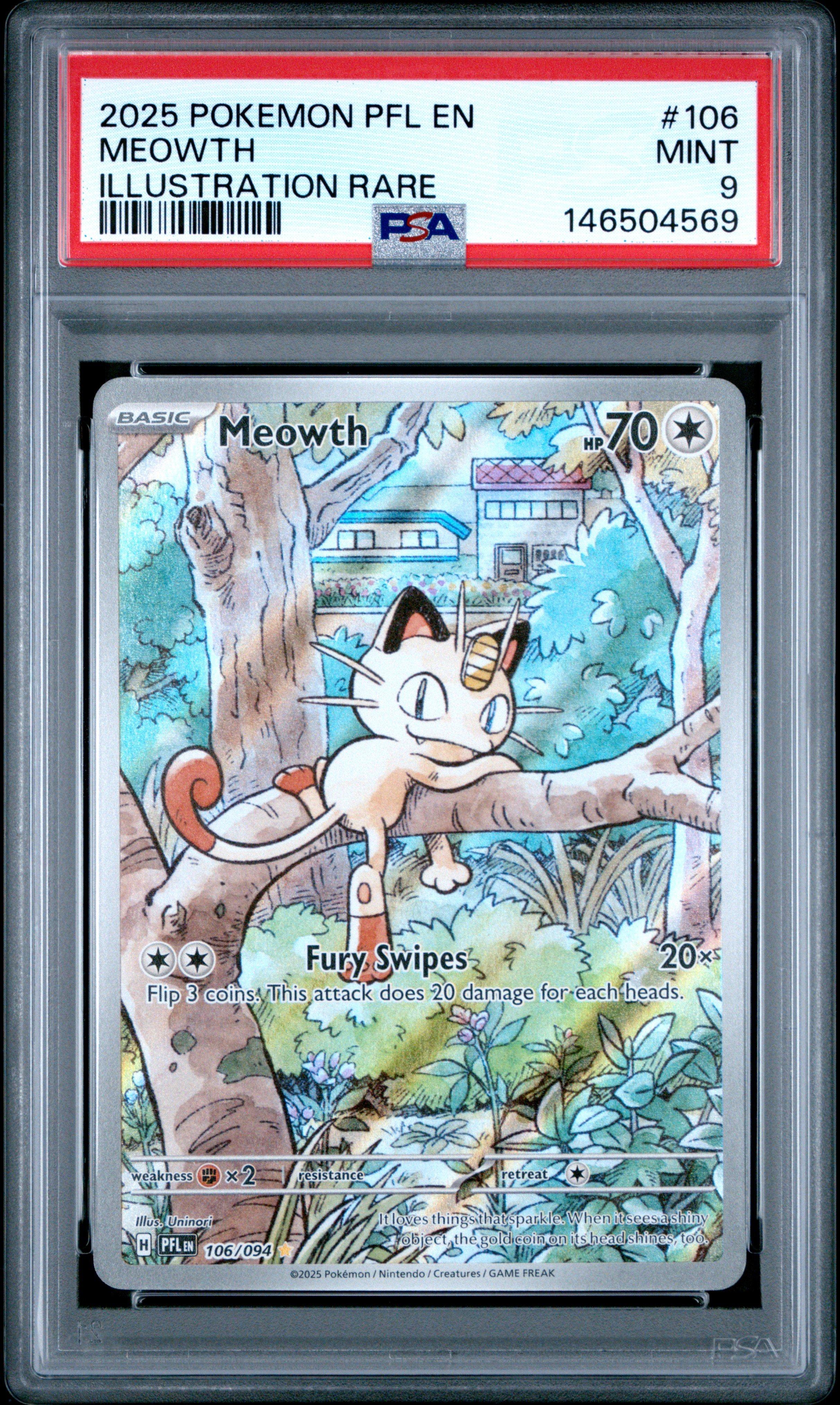 meowth pokemon cards #106 EXTENDED ART Pokémon Hit Points70 HP Form Alolan Meowth - Pokémon TCG