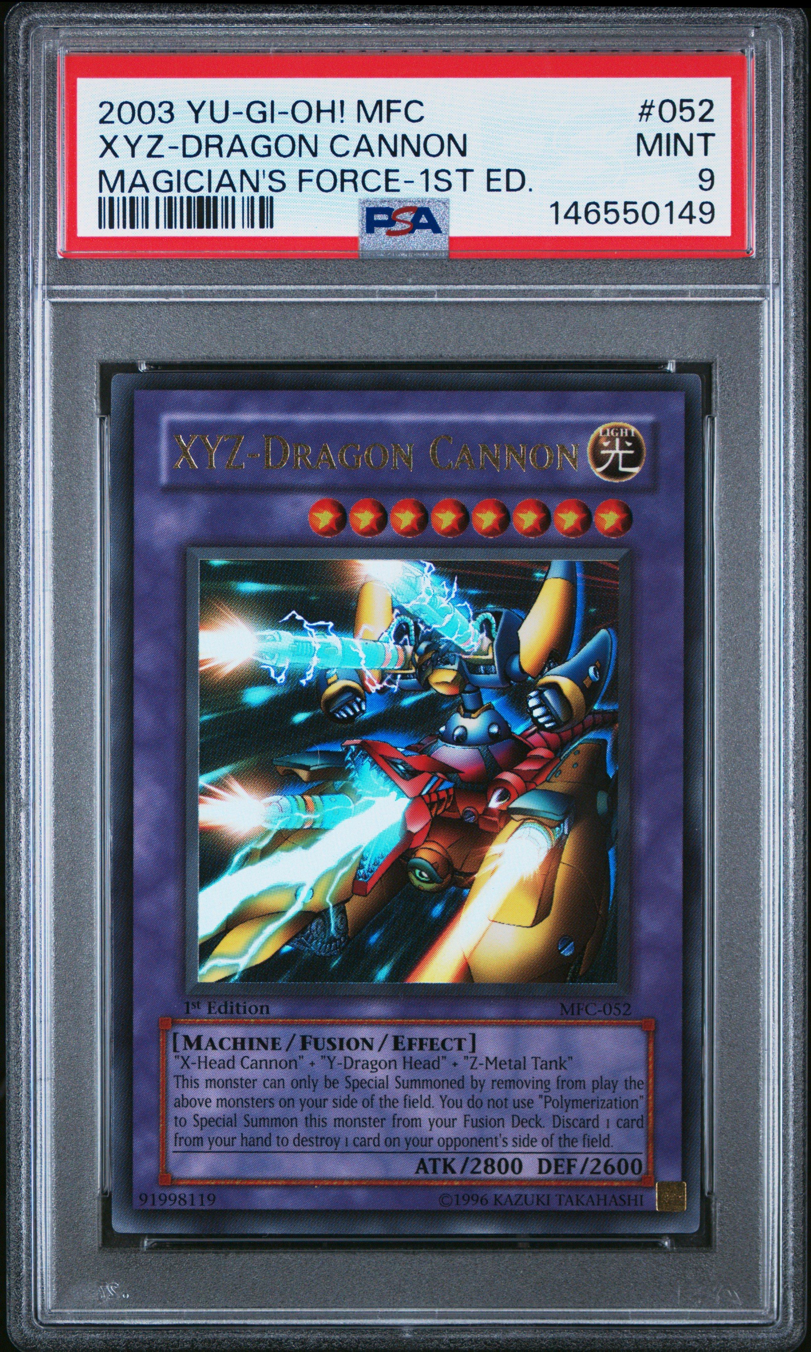 2003 Yu-gi-oh! Mfc-magician's Force 052 Xyz-dragon Cannon 1st