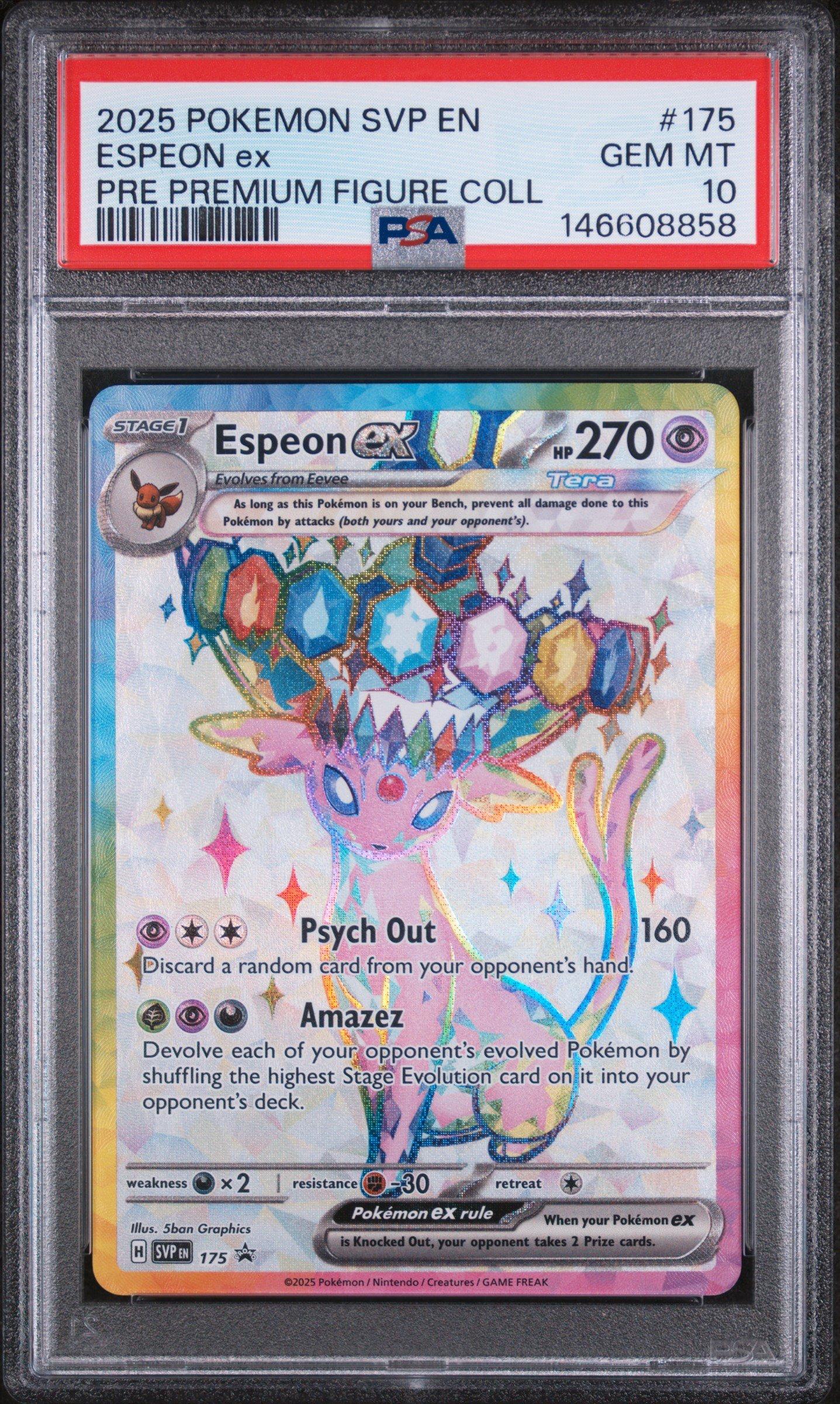 walmart pokemon cards Flygon ex 2024 Pokemon Surging Sparks 222/191 Ultra Rare PSA 9 main image 0