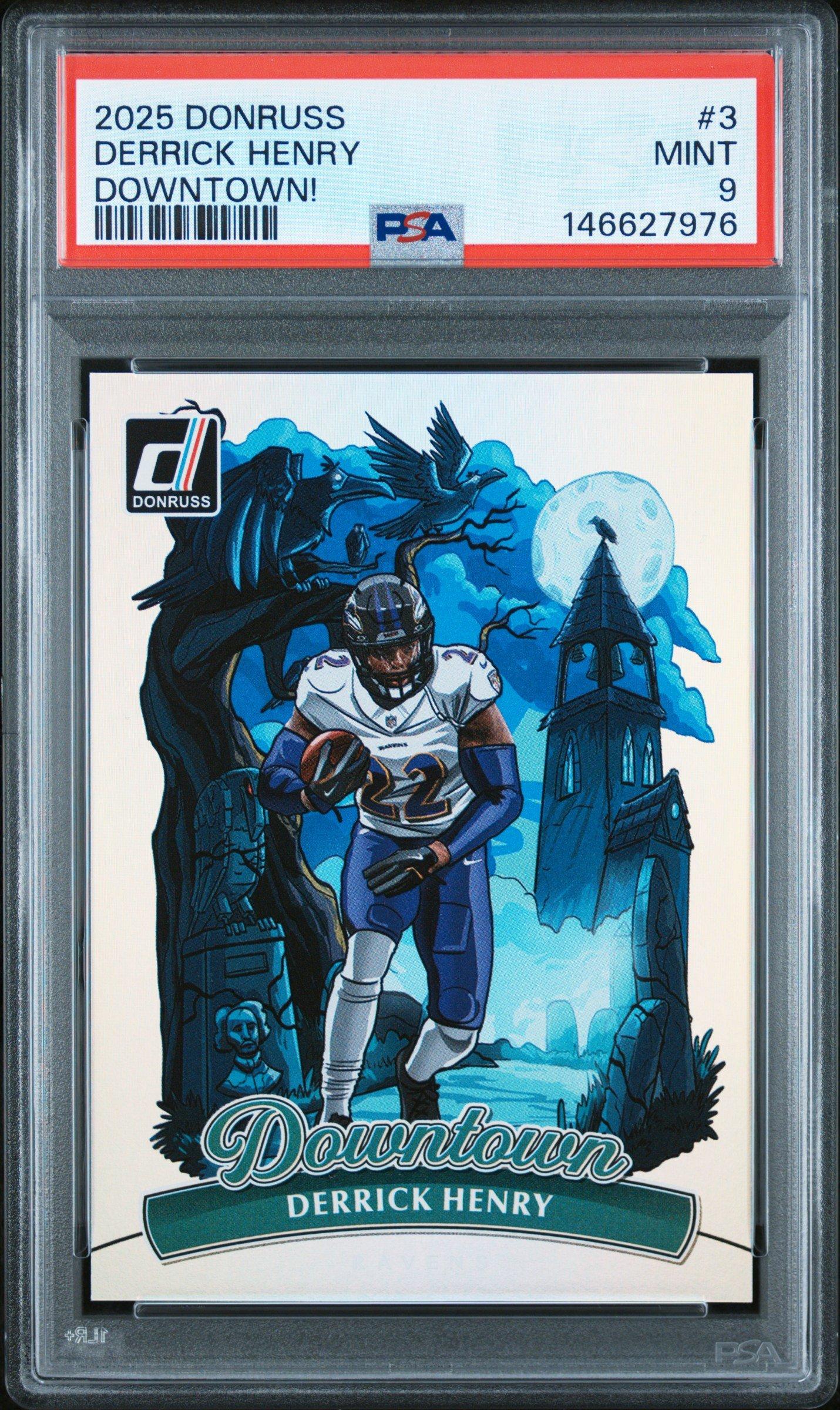 how rare are donruss downtown cards Which more or valuable? 2025 Panini Donruss Downtown 3