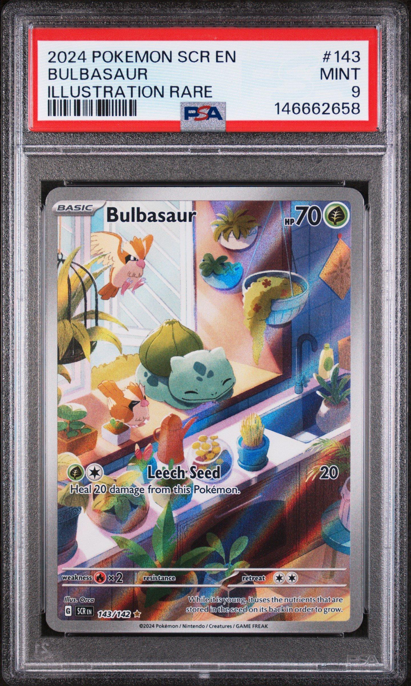 balthazar pokémon card Pokemon - Bulbasaur 166/165 - Pokemon 151 - Illustration Rare Evolves from null Type 2024 Pokemon Scr En-stellar Crown