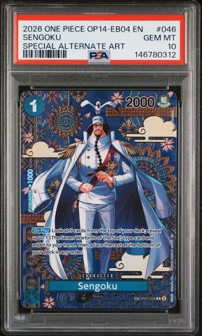 2026 One Piece Op14-eb04-the Azure Sea's Seven 046 Sengoku Special