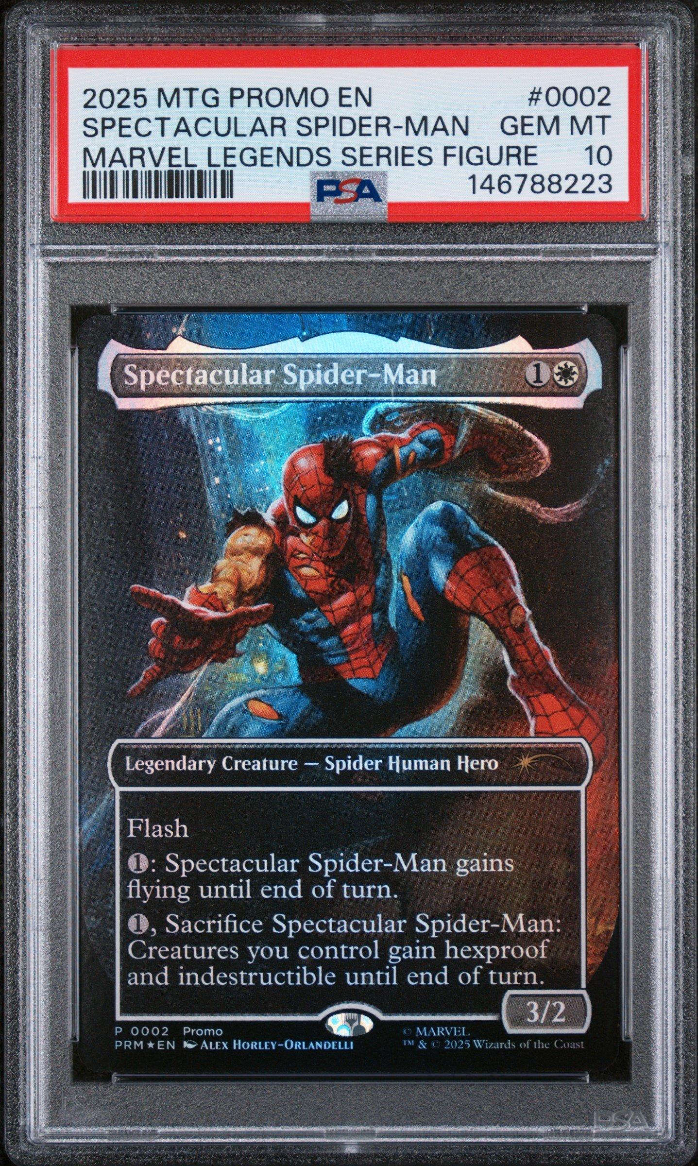 2025 Magic The Gathering Promos 0002 Spectacular Spider-man Marvel