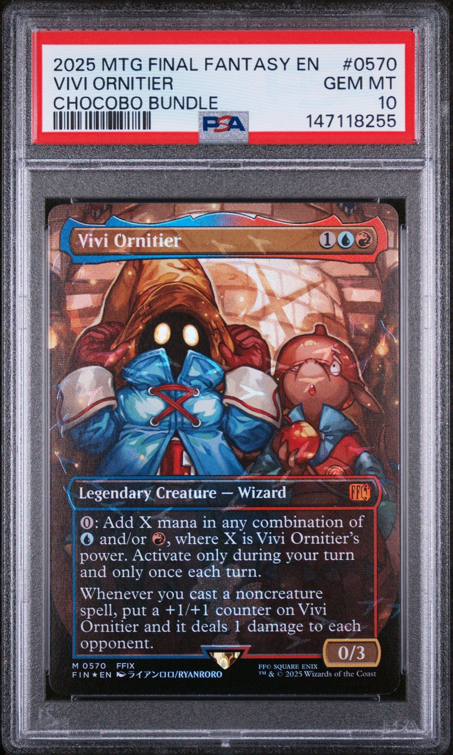 2025 Magic The Gathering Final Fantasy 0570 Vivi Ornitier Chocobo