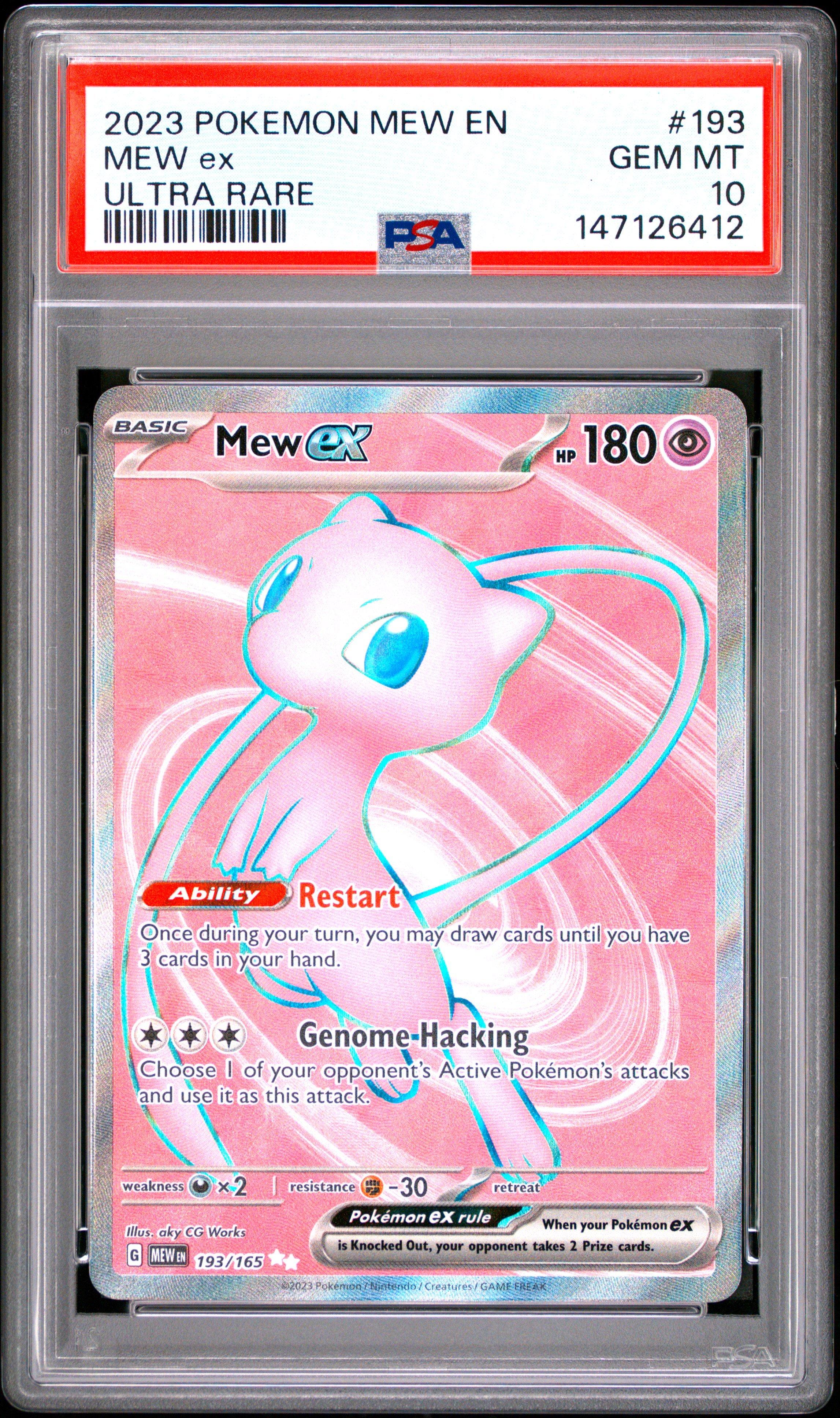 basic mew pokemon card The Most Iconic Cards in Pokmon TCG History Commemorate your favorite tabletop game with this Mew 2023 Pokemon Crown Zenith Holo Rare #GG10 PSA Authenticated 9 Card MEW Black Star Promo #8