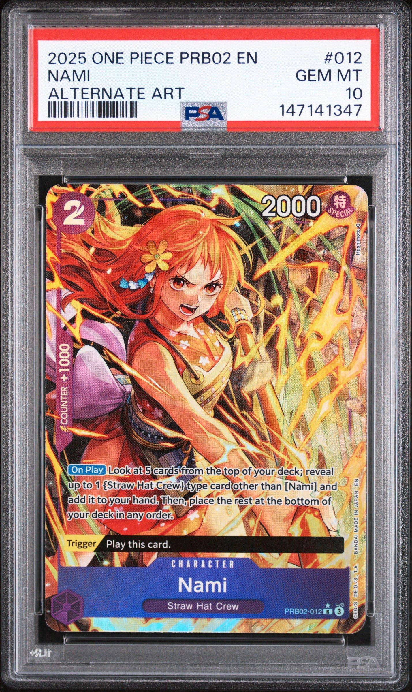 2025 One Piece Prb02-premium Booster -one Piece Card The Best- Vol