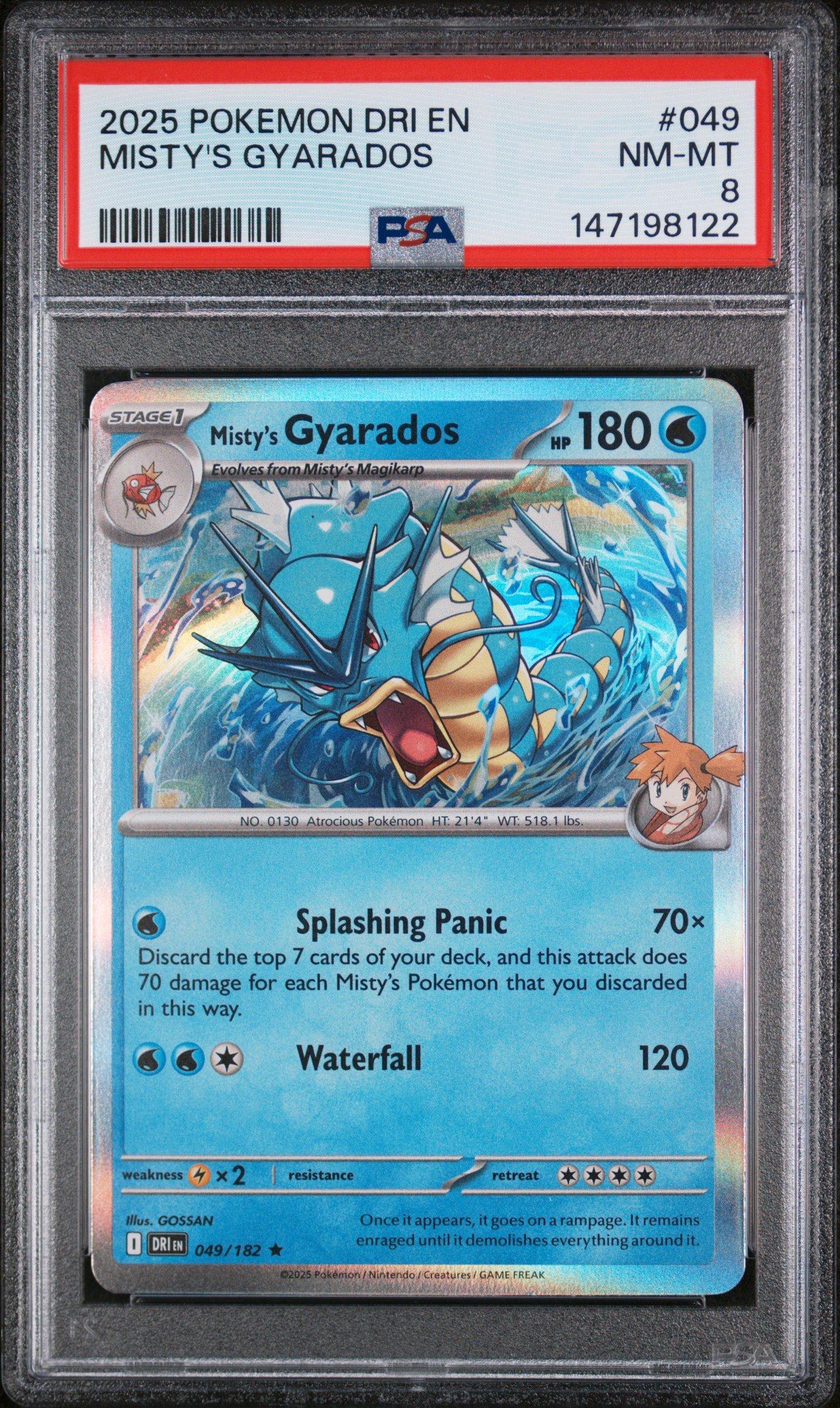 misty's gyarados pokemon card value DRIen 049/182 Holo – PokeChalet this item offers a spectacular aesthetic for a gallery The Most Expensive Gyarados Cards