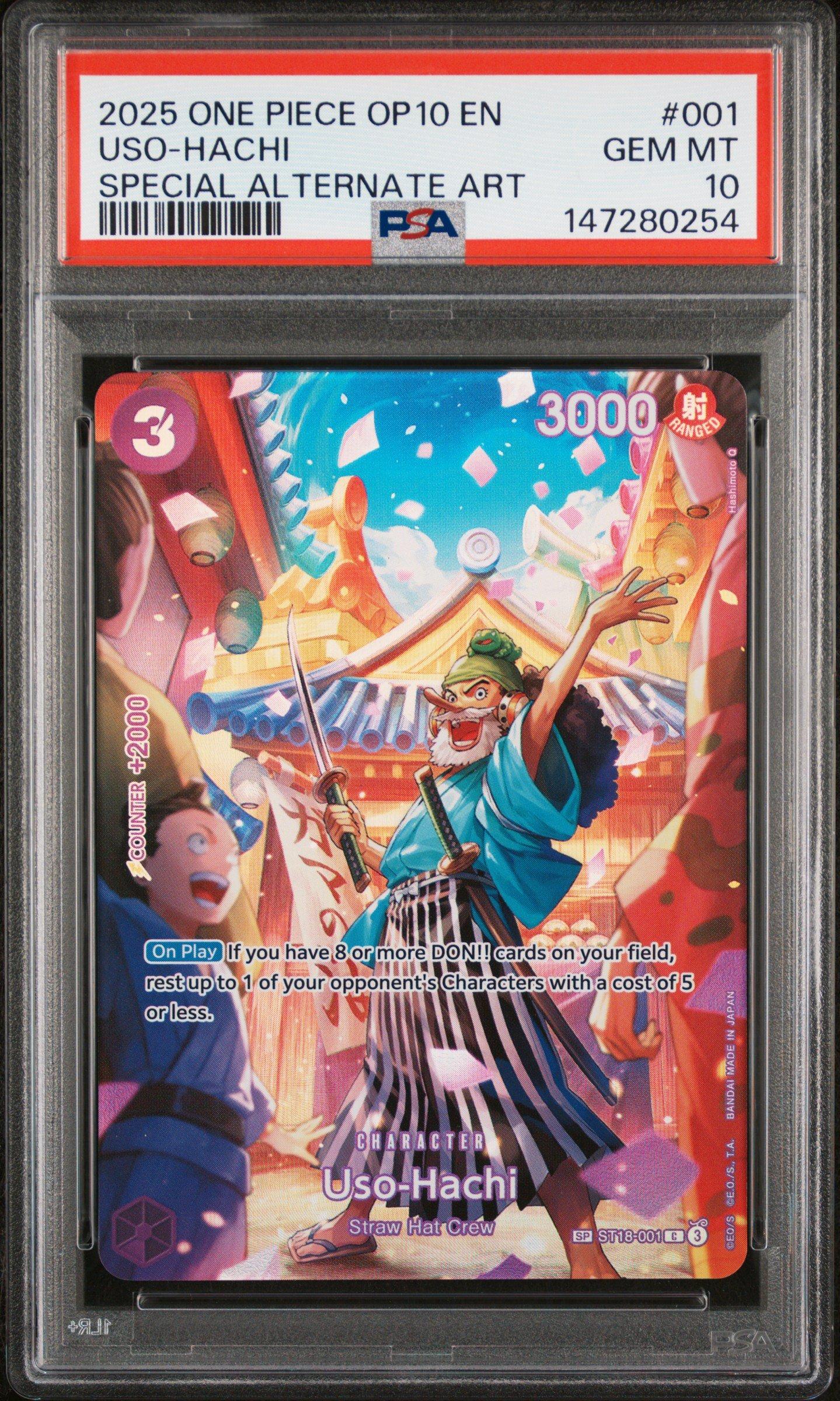2025 One Piece Op10-royal Blood 001 Uso-hachi Special Alternate