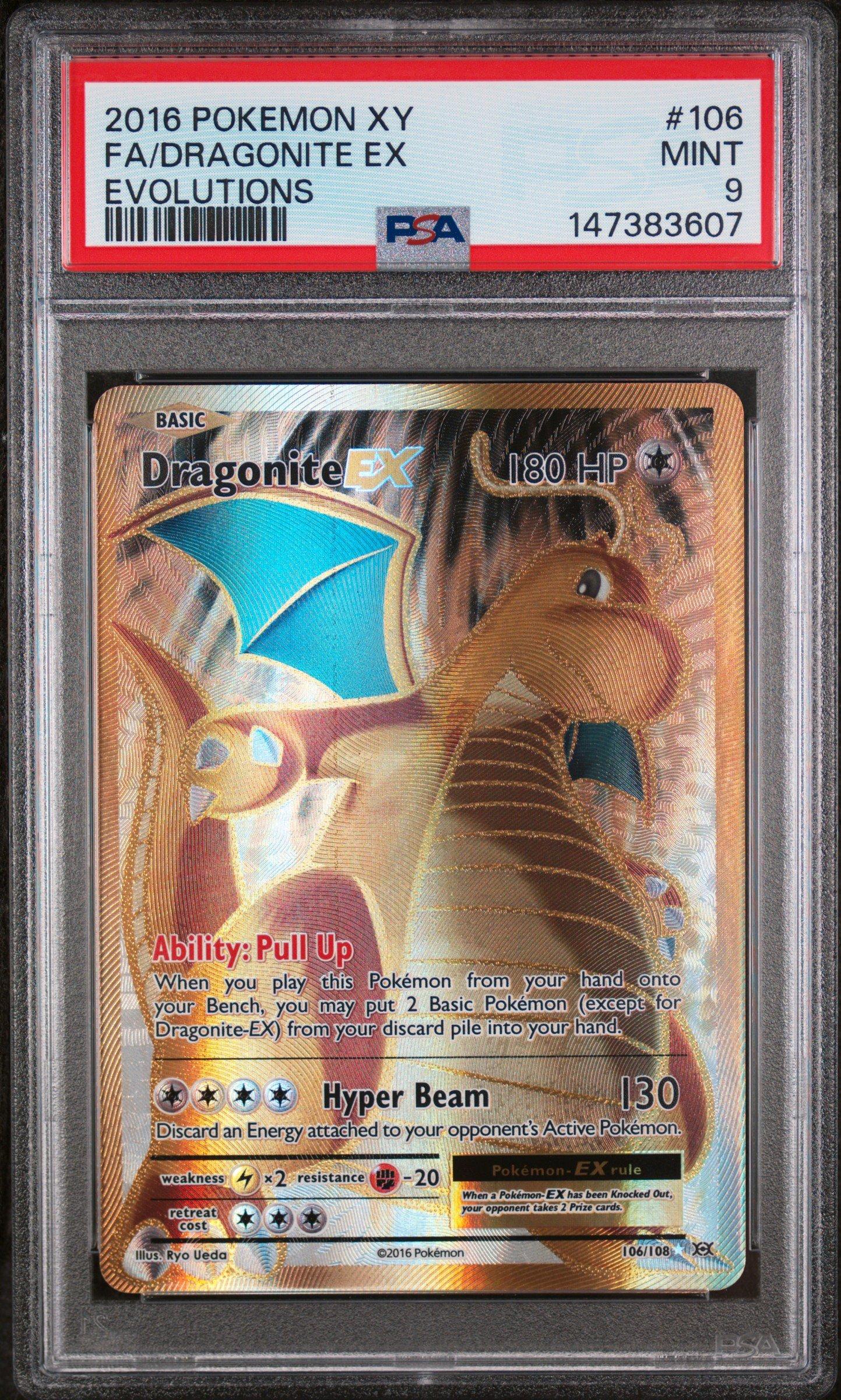 pokemon cards dragonite ex full art Dragonite EX -Single Card main image 1