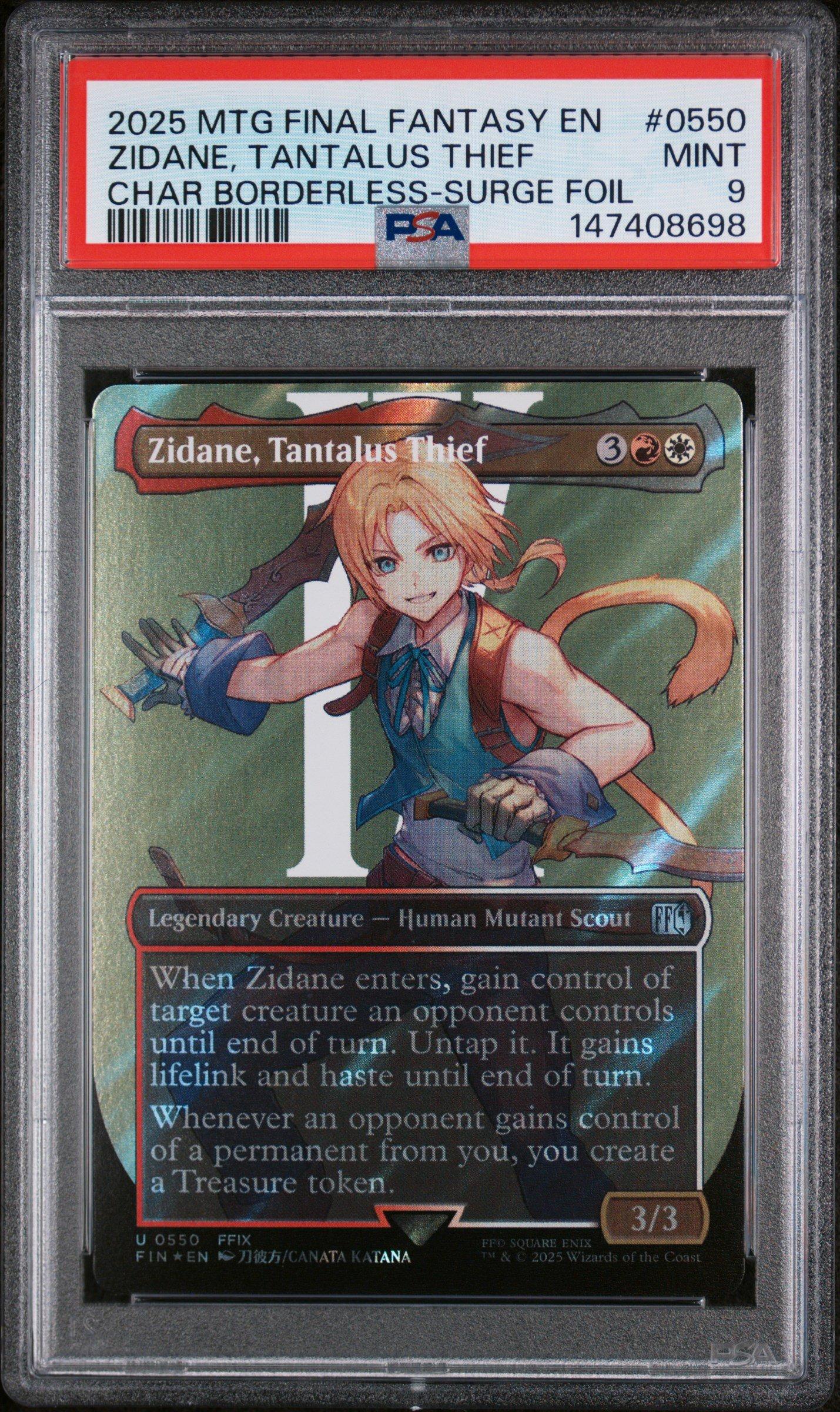 2025 Magic The Gathering Final Fantasy 0550 Zidane