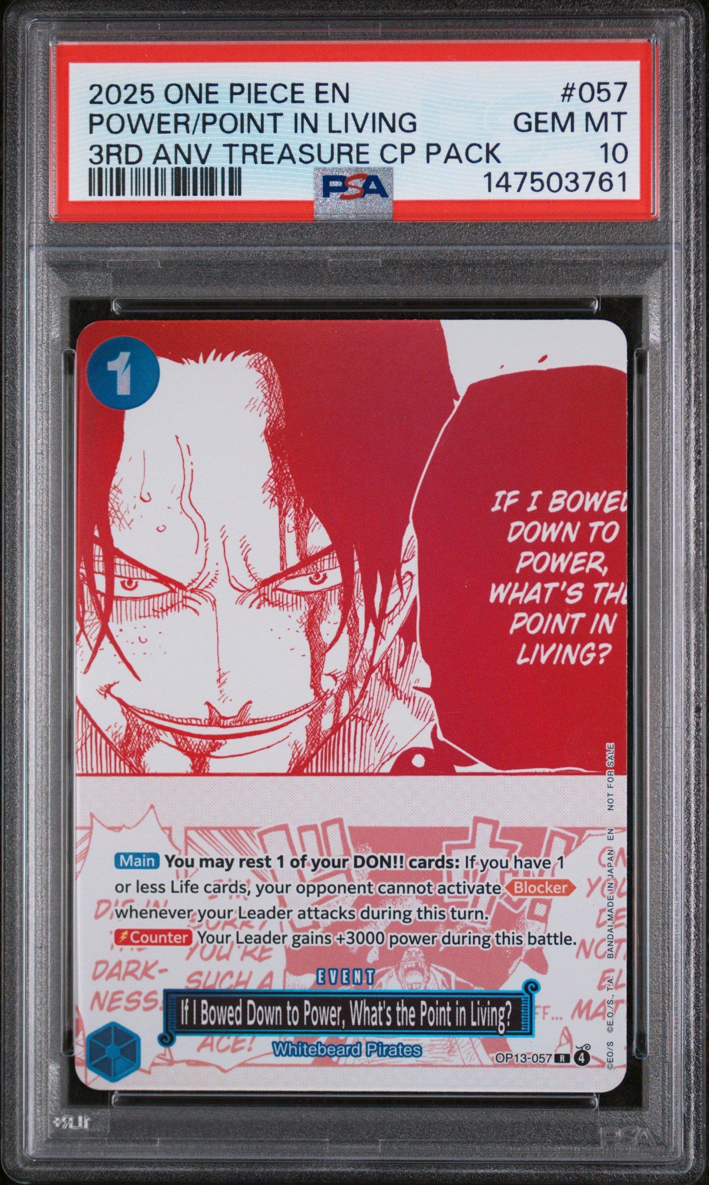 2025 One Piece 3rd Anniversary! One Piece Card Treasure Campaign