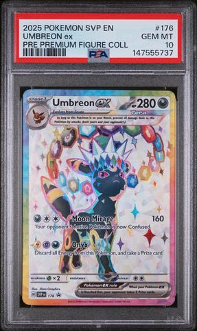 Umbreon Ex Black Star Promo 176 PSA 10