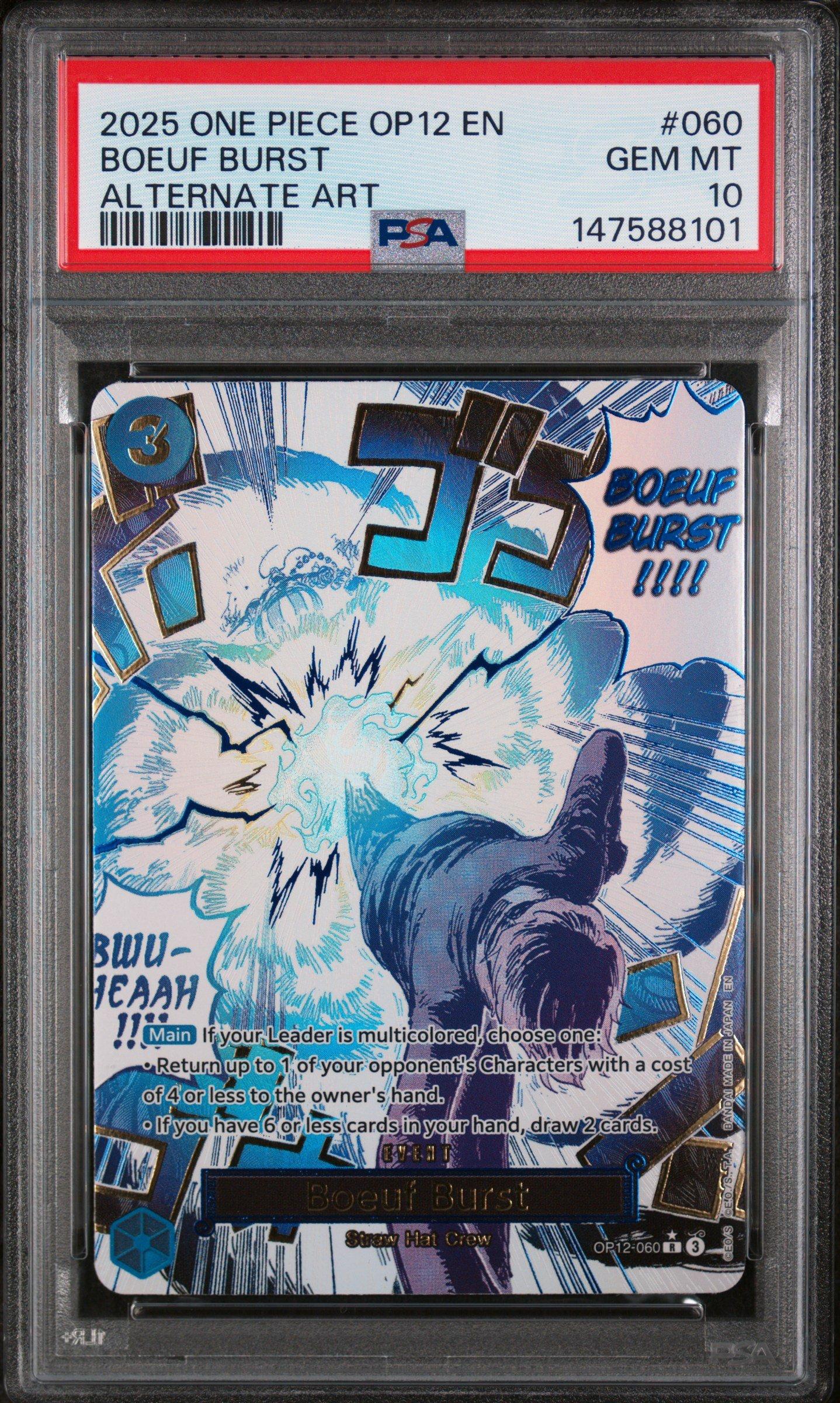 2025 One Piece Op12-legacy Of The Master 060 Boeuf Burst Alternate