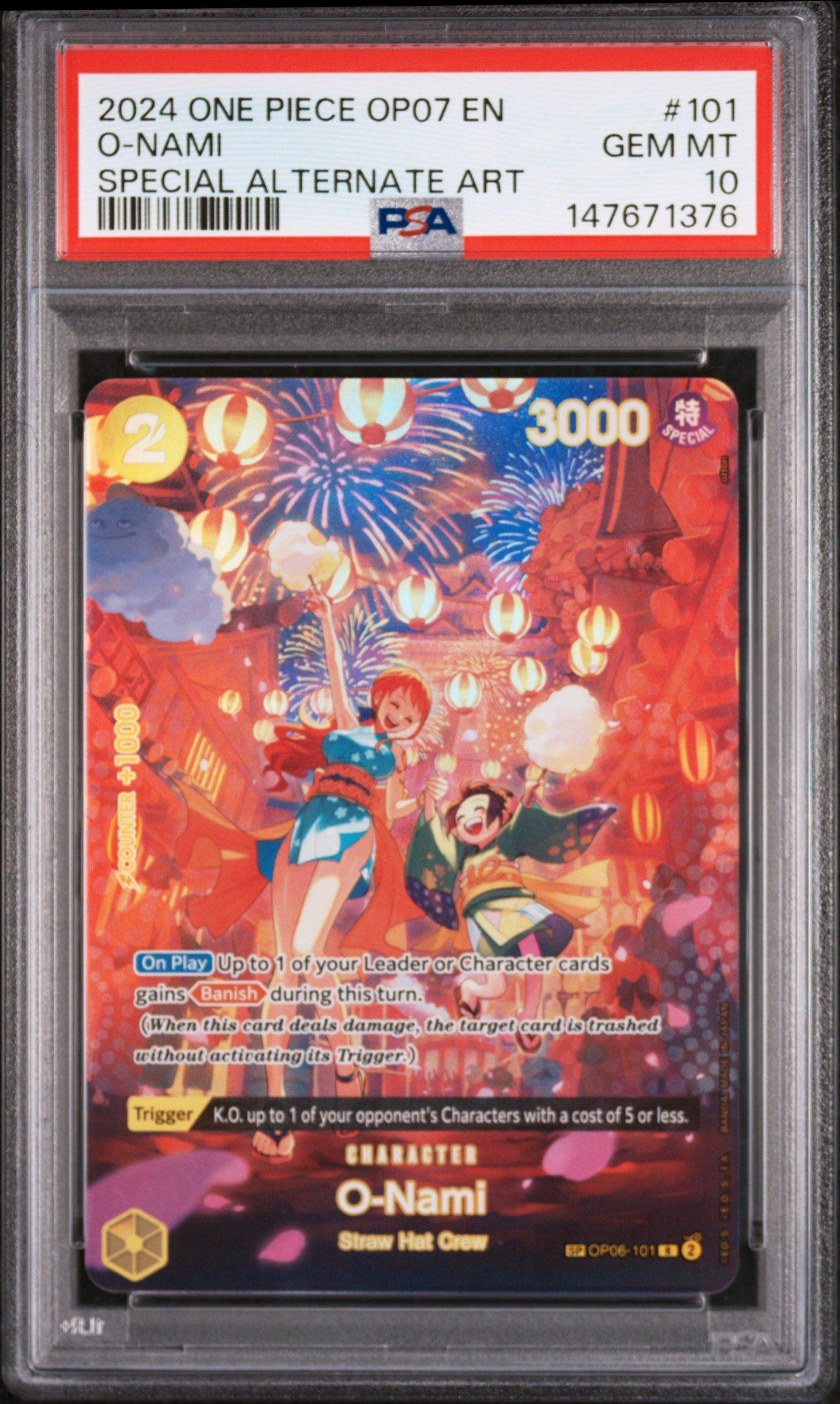 2024 One Piece Op07-500 Years In The Future 101 O-nami Special