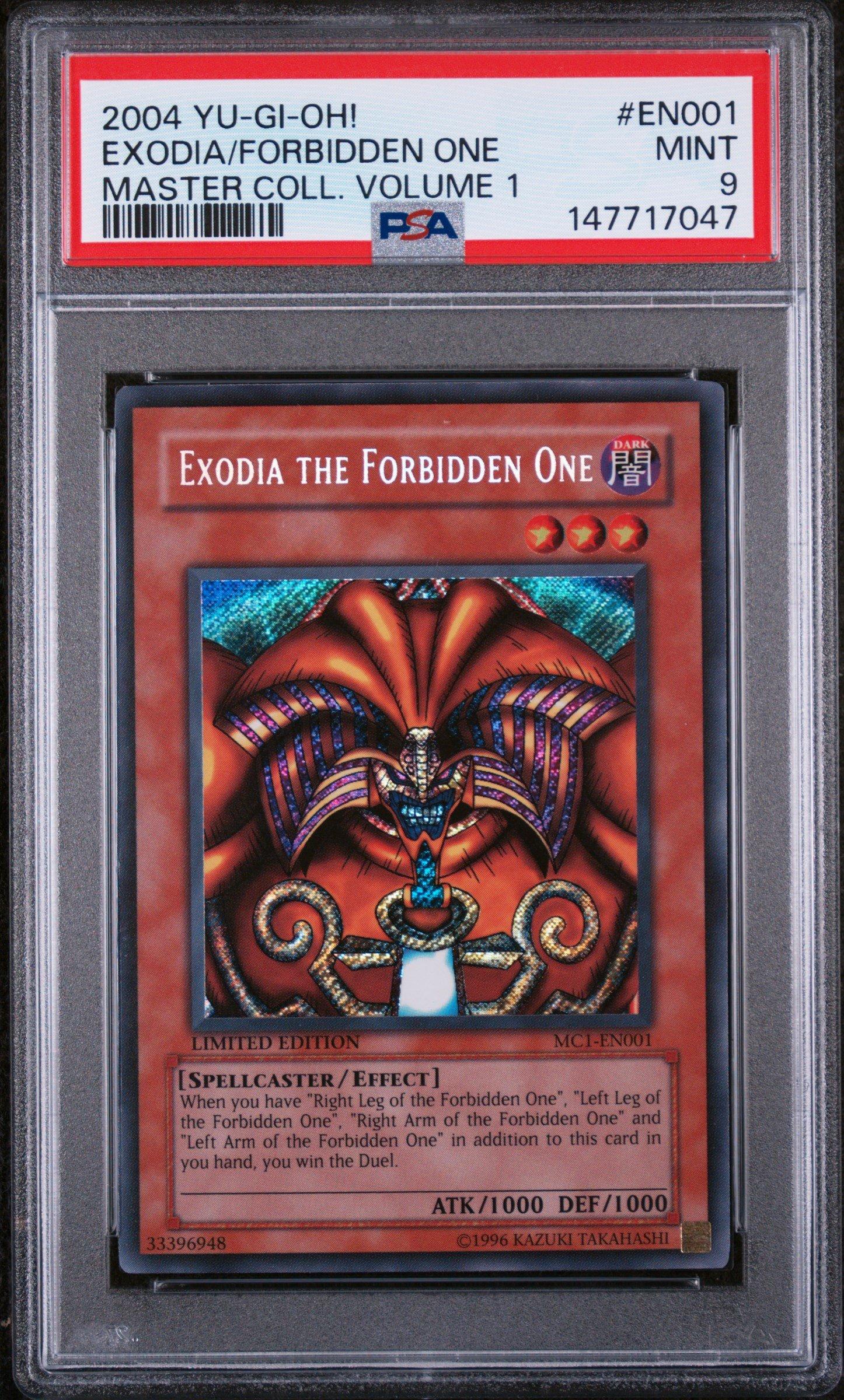 2004 Yu-gi-oh! Master Collection Volume 1 En001 Exodia The