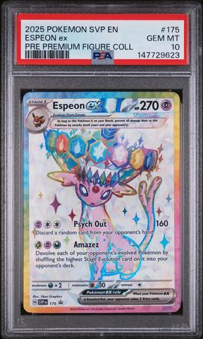 Espeon Ex Black Star Promo 175 PSA 10