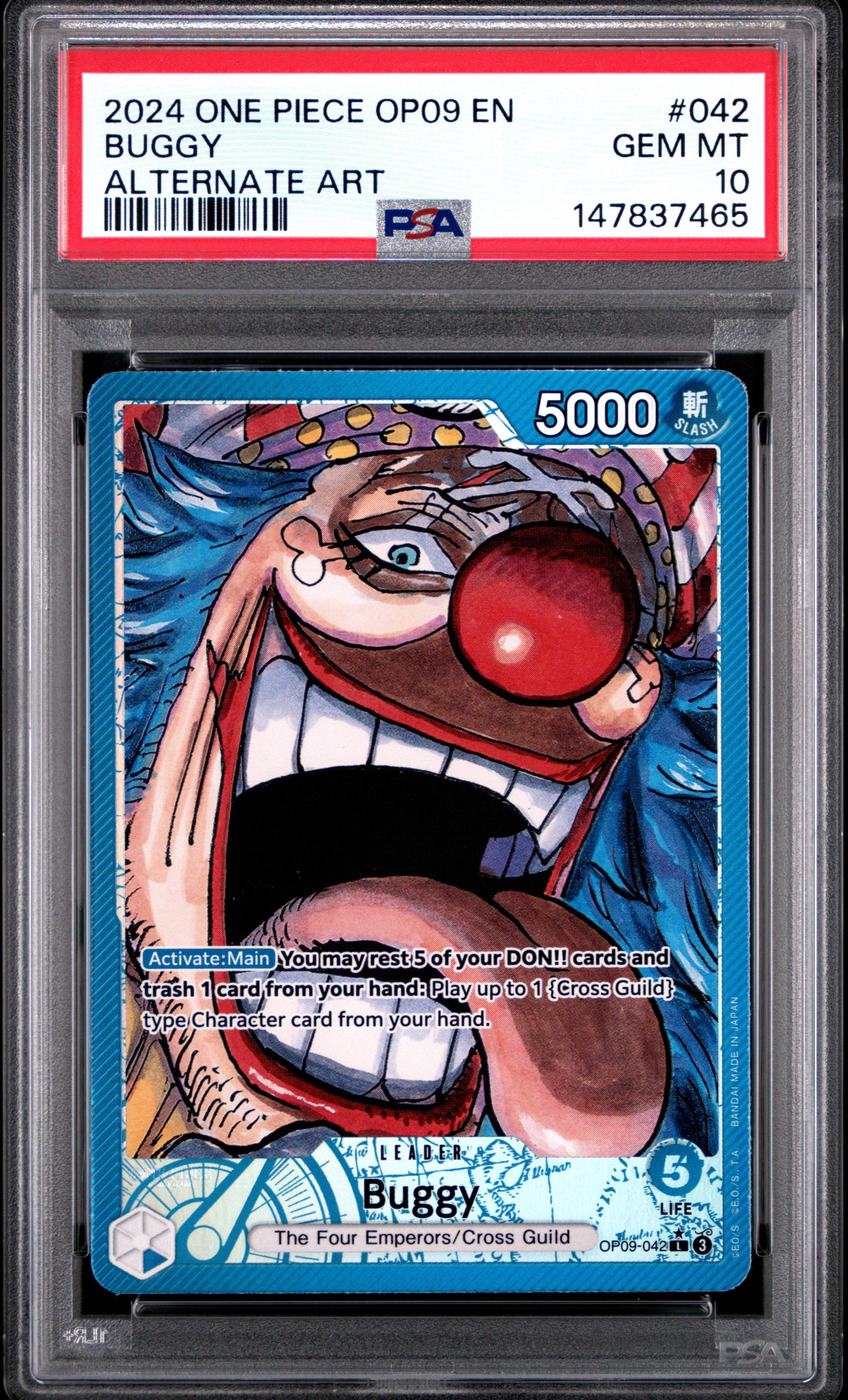 2024 One Piece Op09-emperors In The New World 042 Buggy Alternate