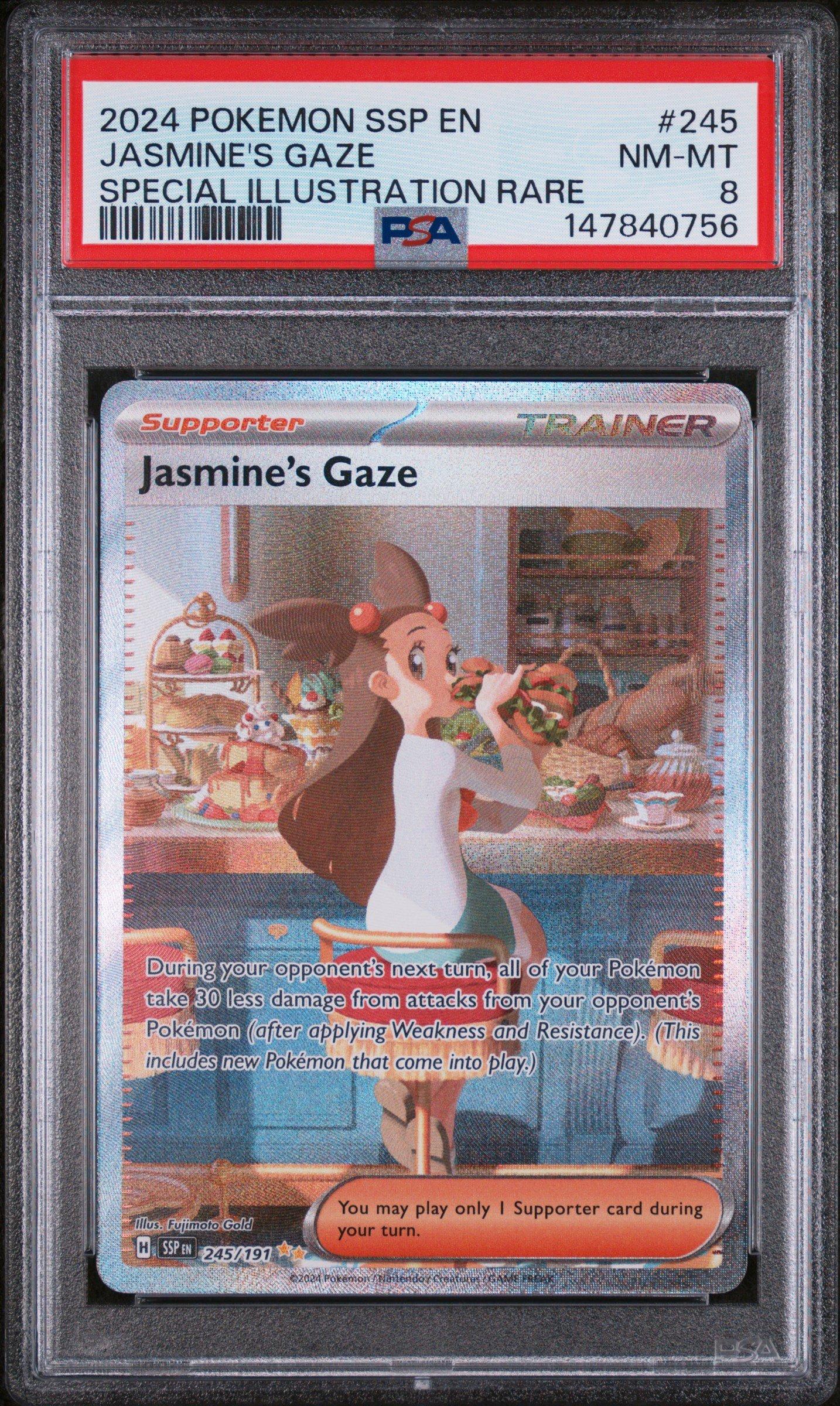 2024 Pokemon Ssp En-surging Sparks 245 Jasmine's Gaze Special