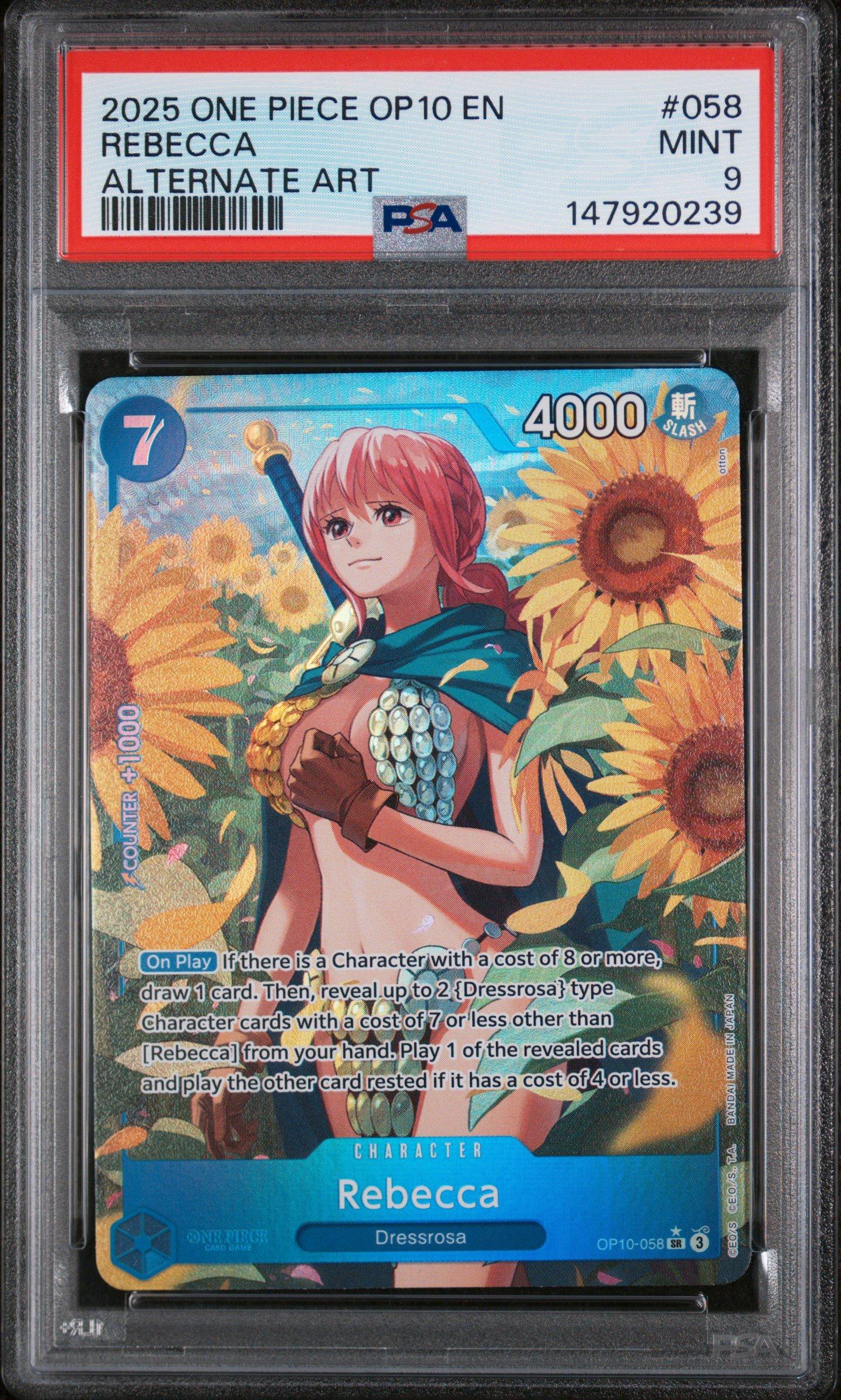 one piece card game rebecca Shop [Japanese] /  OP15-053  TCGHOBBY Having been authenticated and graded The Best Black Cards In