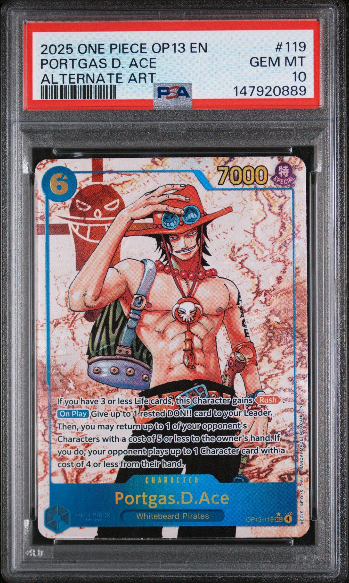 2025 One Piece Op13-carrying On His Will 119 Portgas D. Ace