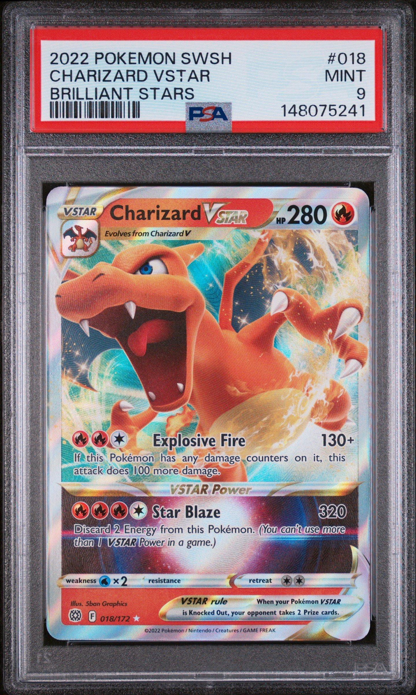 pokemon tcg brilliant stars 018 172 charizard vstar card 018/172 this piece serves as a premier focal point for any high What Pokmon TCG: Brilliant Stars'