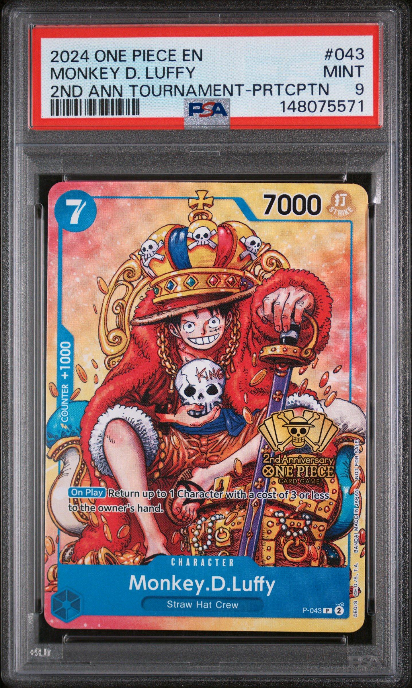 2024 One Piece Promos 043 Monkey D. Luffy 2nd Anniversary