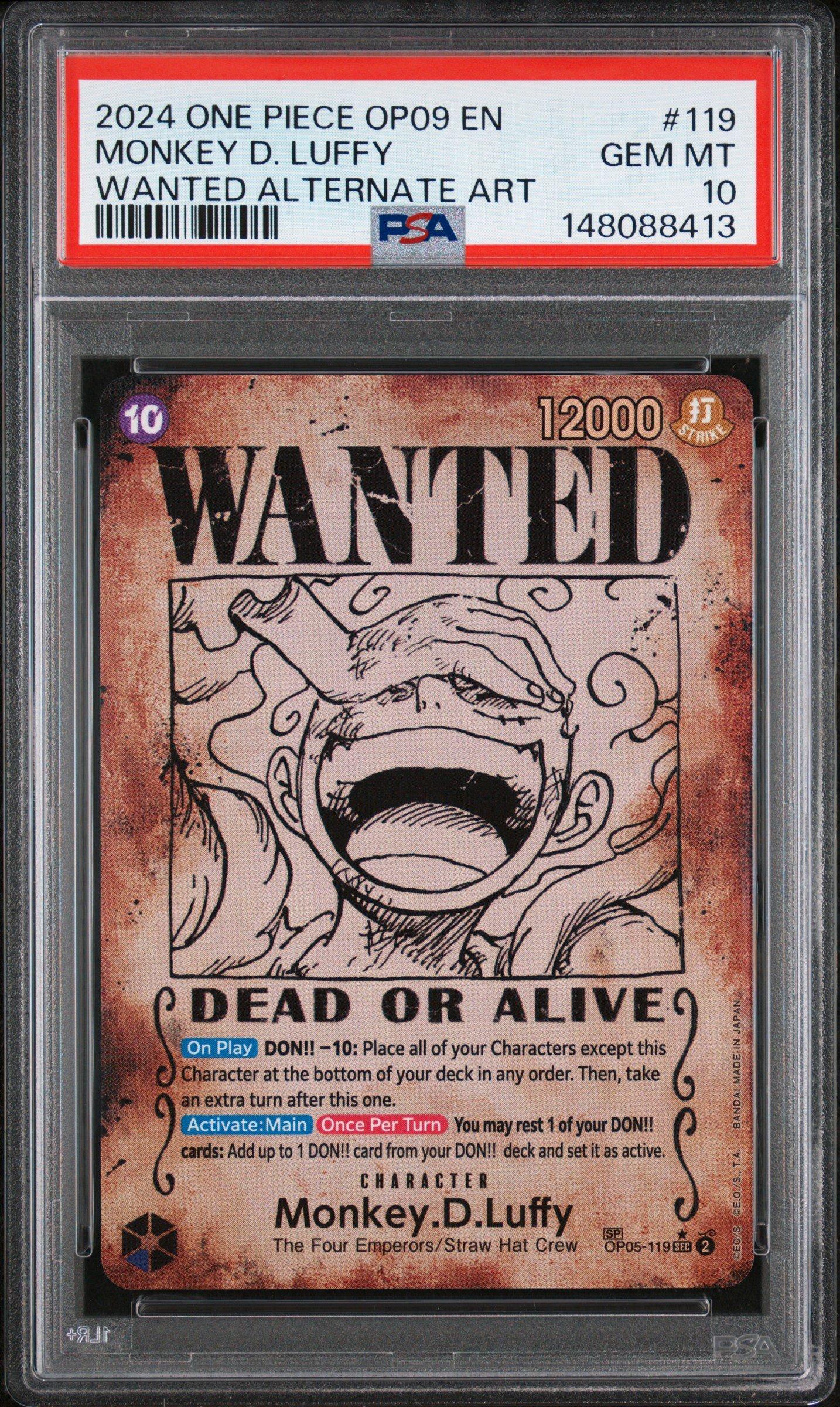2024 One Piece Op09-emperors In The New World 119 Monkey D. Luffy