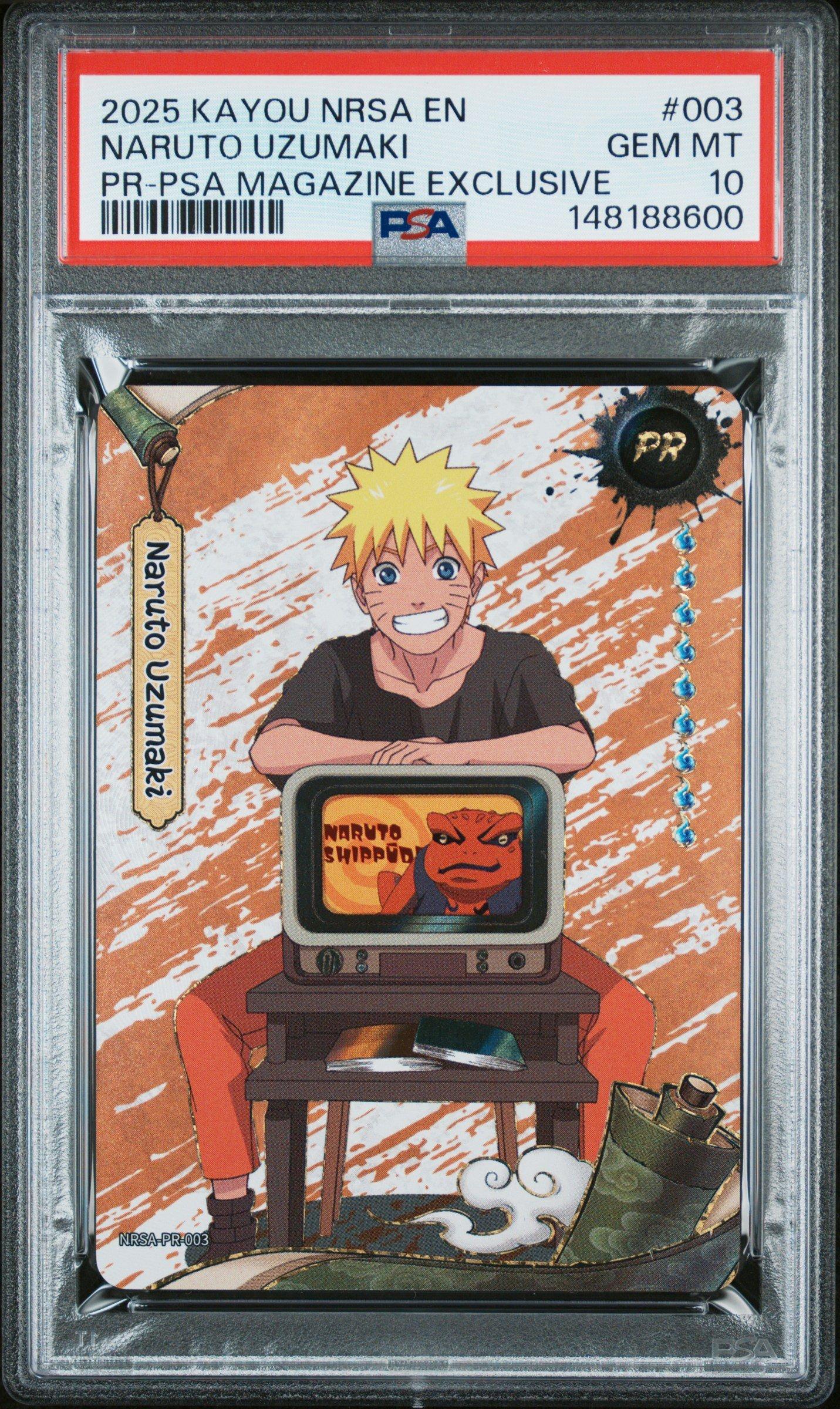 2025 Kayou Naruto Smriti Collectible Card Nrsa-chapter Jin English