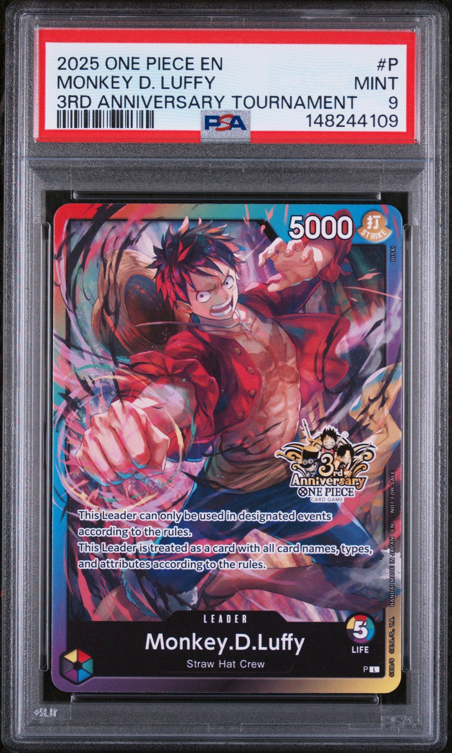 2025 One Piece Japanese 3rd Anniversary! One Piece Card Treasure
