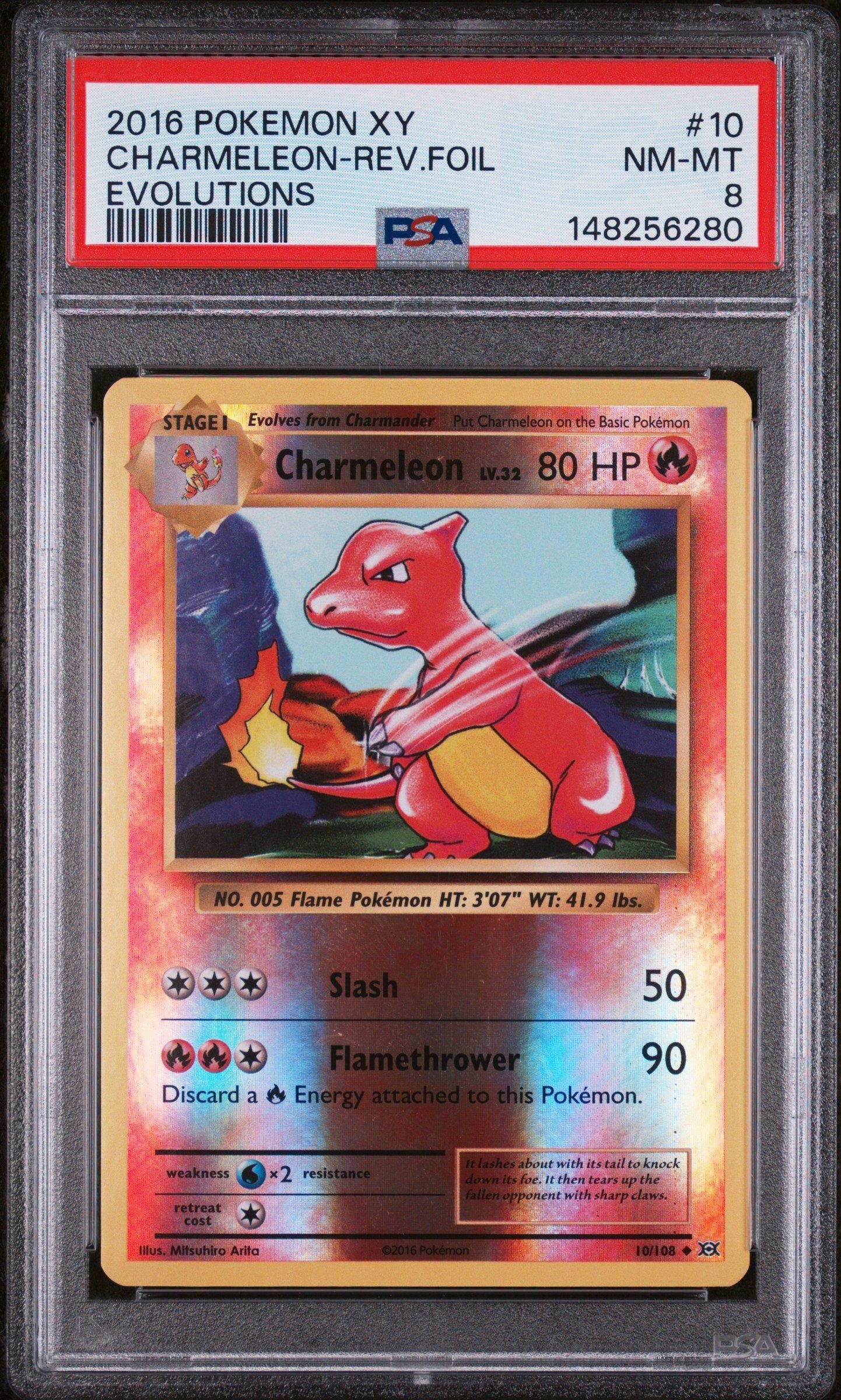charmeleon pokemon card 10 108 Amazon.com: Pokemon - Charmeleon (10/108)